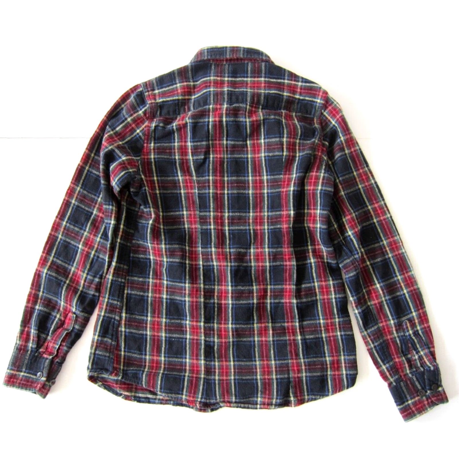 Vintage VINTAGE L.L. Bean Cotton Blue Red Plaid Flannel Button Down Shirt XXS Size XXS / US 00 / IT 34 - 2 Thumbnail