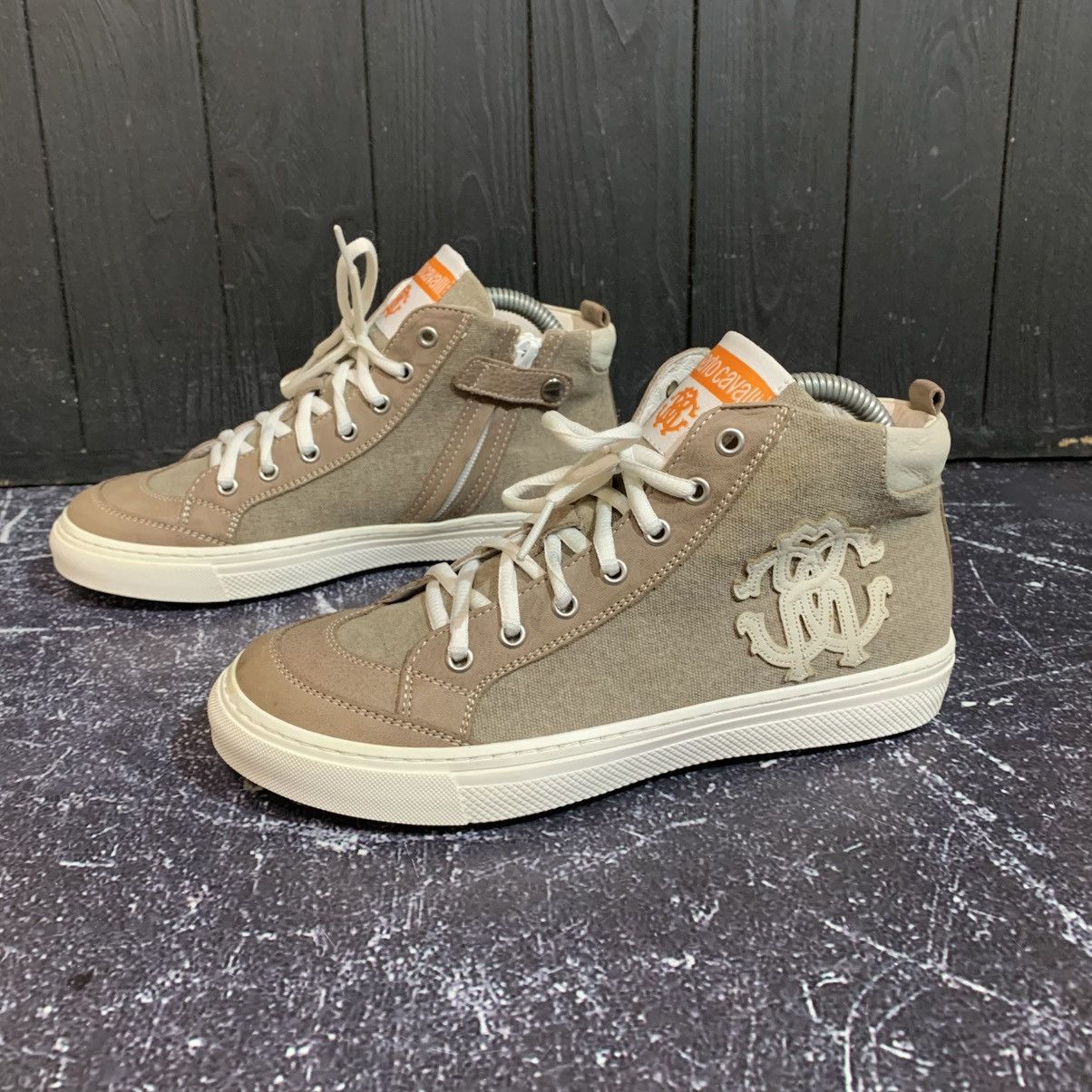 Roberto Cavalli Roberto Cavalli Women’s High Top Sneakers 37 Size Size US 7 / IT 37 - 3 Thumbnail