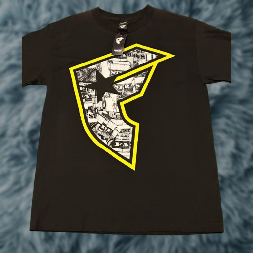 Barker VINTAGE Famous Stars & Straps Cash Logo Shirt Mens S NWT Travis Barker Size US S / EU 44-46 / 1 - 1 Thumbnail