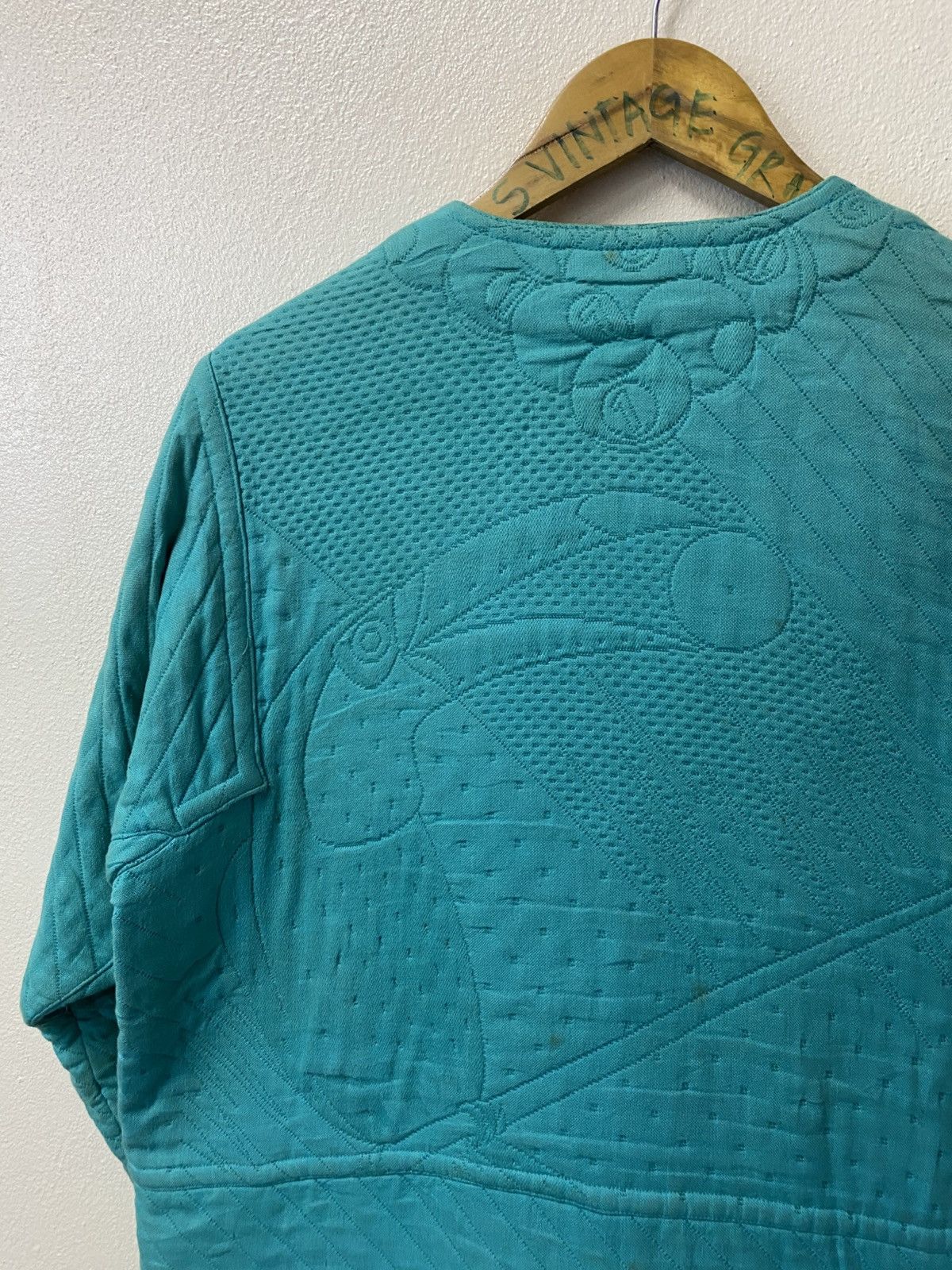 Issey Miyake Rare Issey Miyake Vtg 70s Quilted Jacket Avant-Garde Archive Size US M / EU 48-50 / 2 - 3 Thumbnail