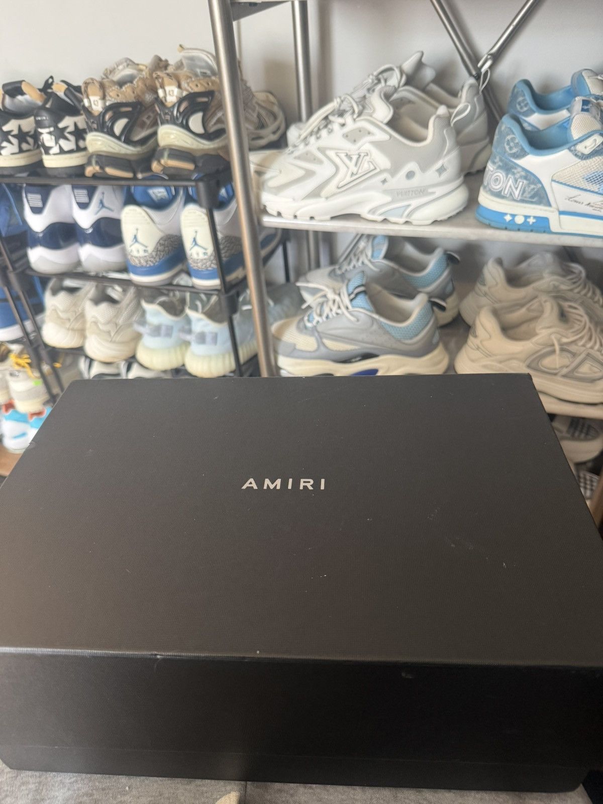 Amiri Amiri Skel Top Low- Aqua Size US 11 / EU 44 - 9 Thumbnail