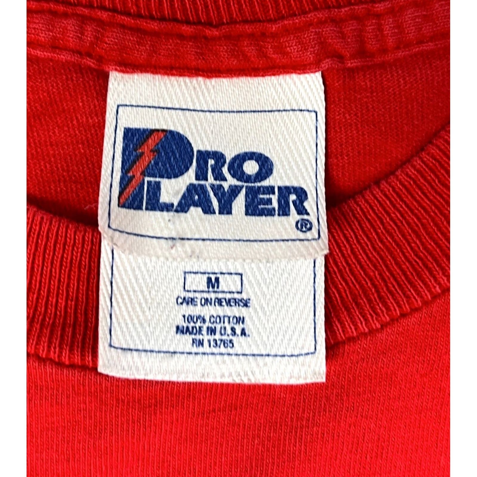 Pro Player VINTAGE Chicago Fire Soccer Pro Player T-Shirt Mens M Red Embroidered USA 1990s Size US M / EU 48-50 / 2 - 7 Thumbnail