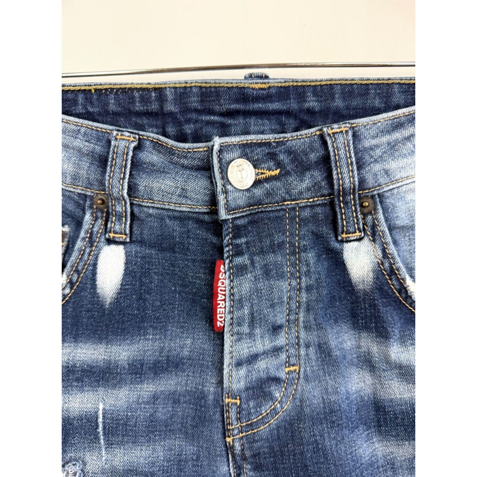 Dsquared2 Dsquared2 Jeans Made In Italy Rare Retro Hype Y2K Jeans Men 44 Blue Vintage Size US 44 / EU 60 - 6 Thumbnail