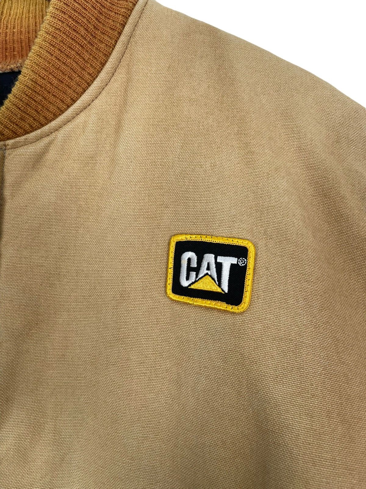 Caterpillar Vintage Caterpillar Distressed Detroit Jacket Size US XL / EU 56 / 4 - 4 Thumbnail