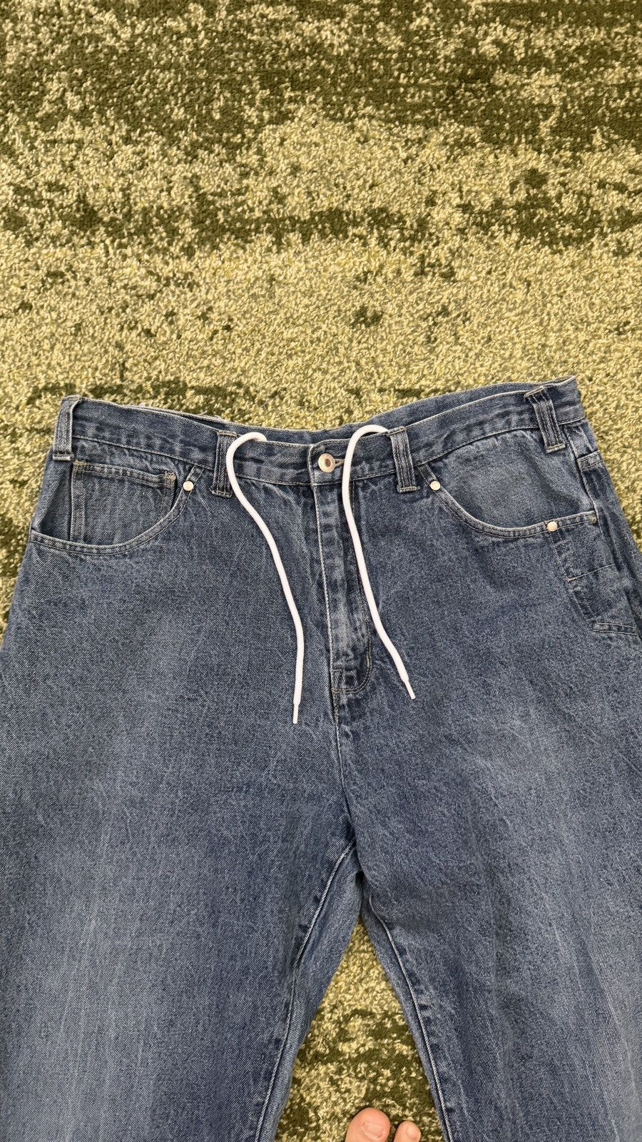 Other Vintage Y2K Def Jam University Straight Leg Jeans Size US 38 / EU 54 - 4 Thumbnail