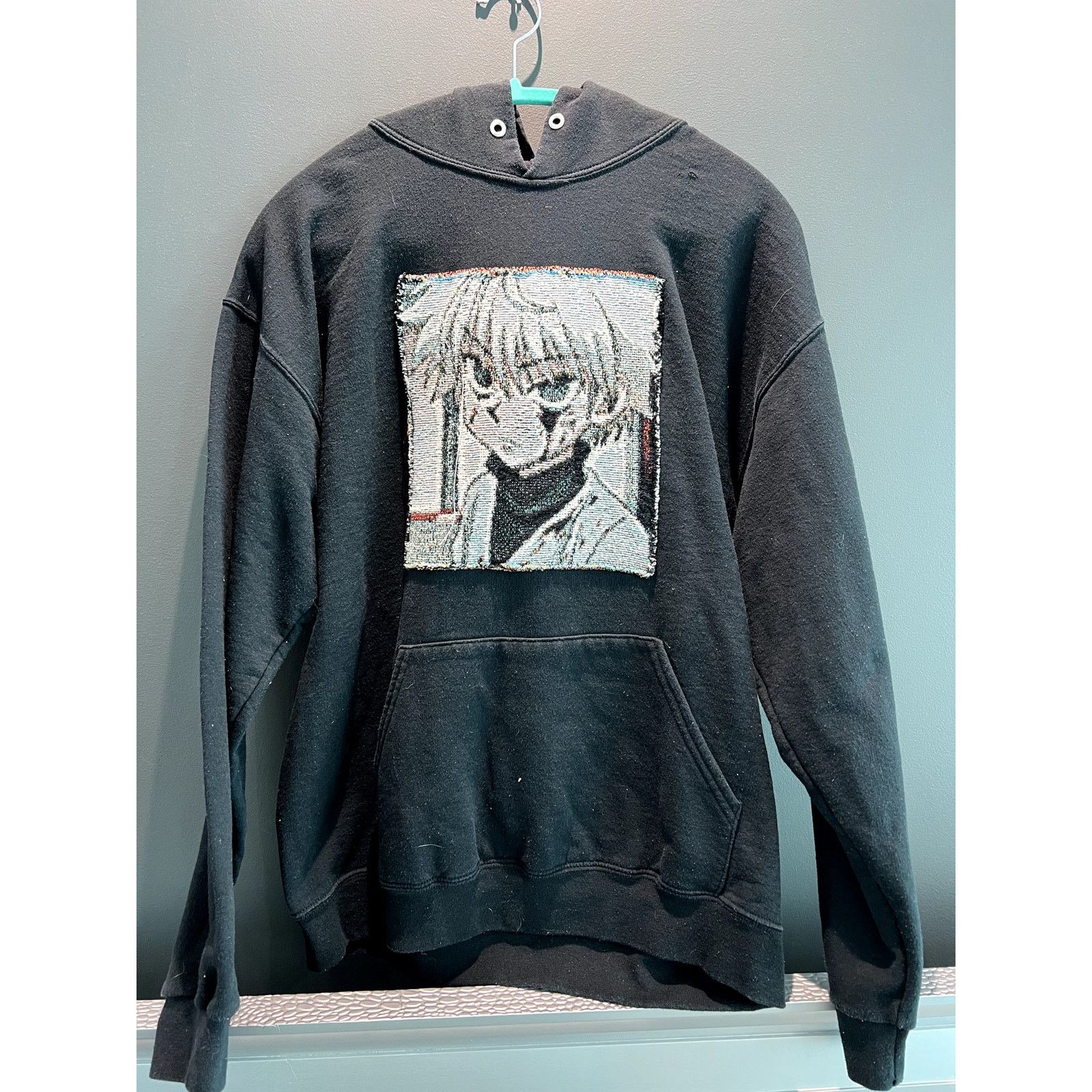 Other Large Custom Woven 1of1 Killua Zoldyck Patch Hoodie Size US L / EU 52-54 / 3 - 1 Thumbnail