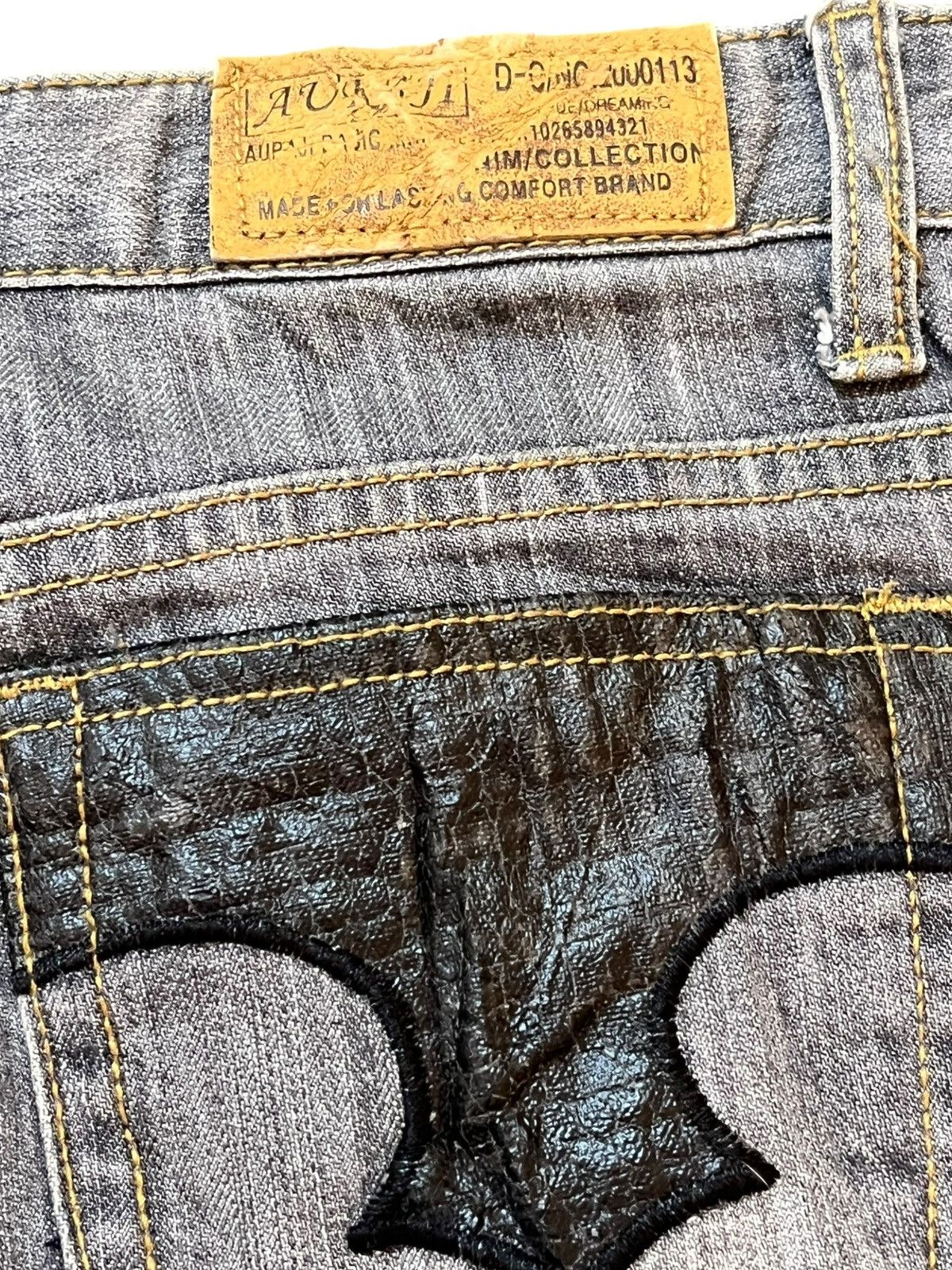 Hysteric Glamour Vintage Japanese Brand Flare Bootcut Wave Beaded Denim Size US 33 - 8 Thumbnail