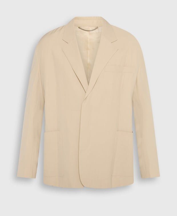 Wool-blend blazer