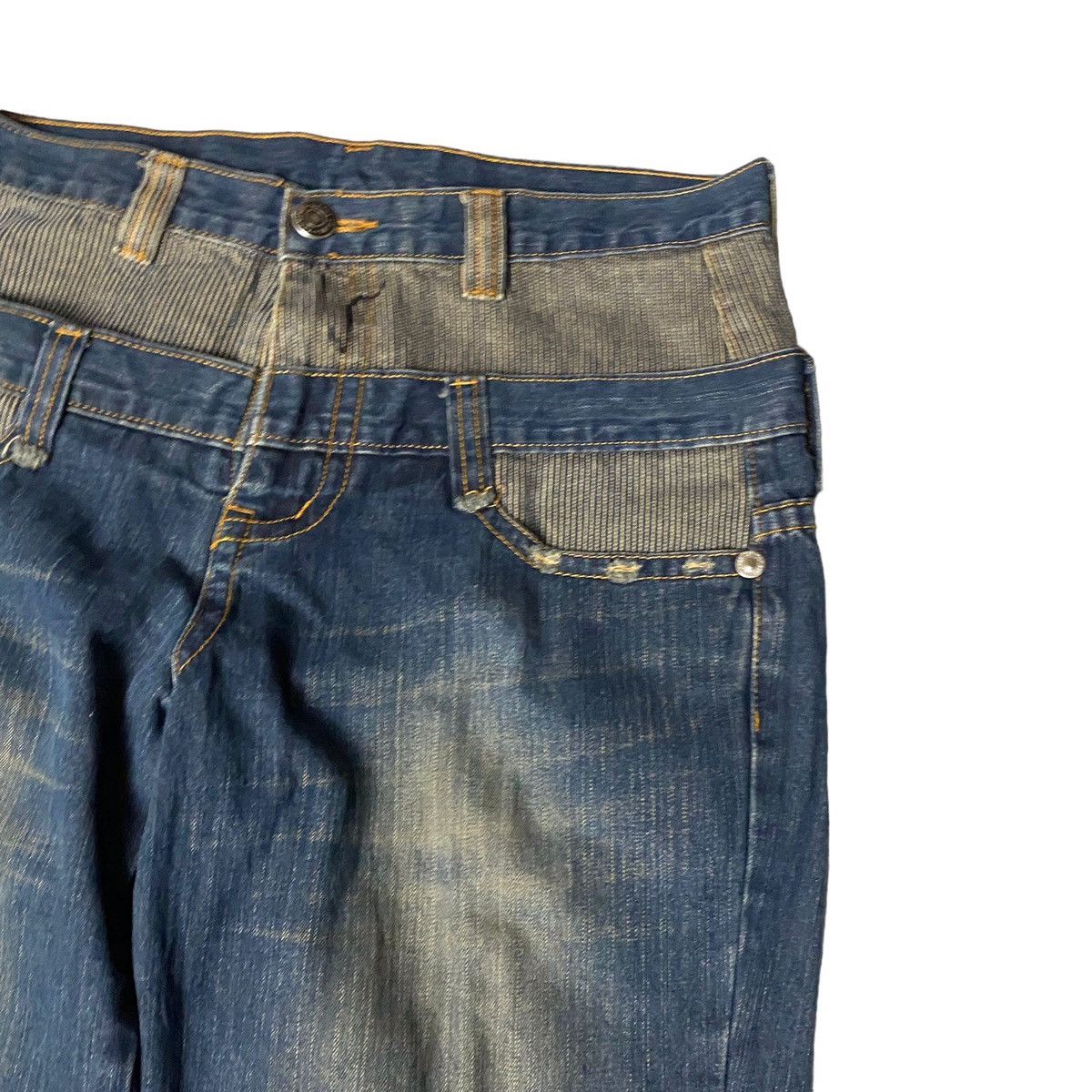 If Six Was Nine Double Waist Japanese Denim Straight Cut Lgb ifsixwasnine Size US 30 / EU 46 - 4 Thumbnail