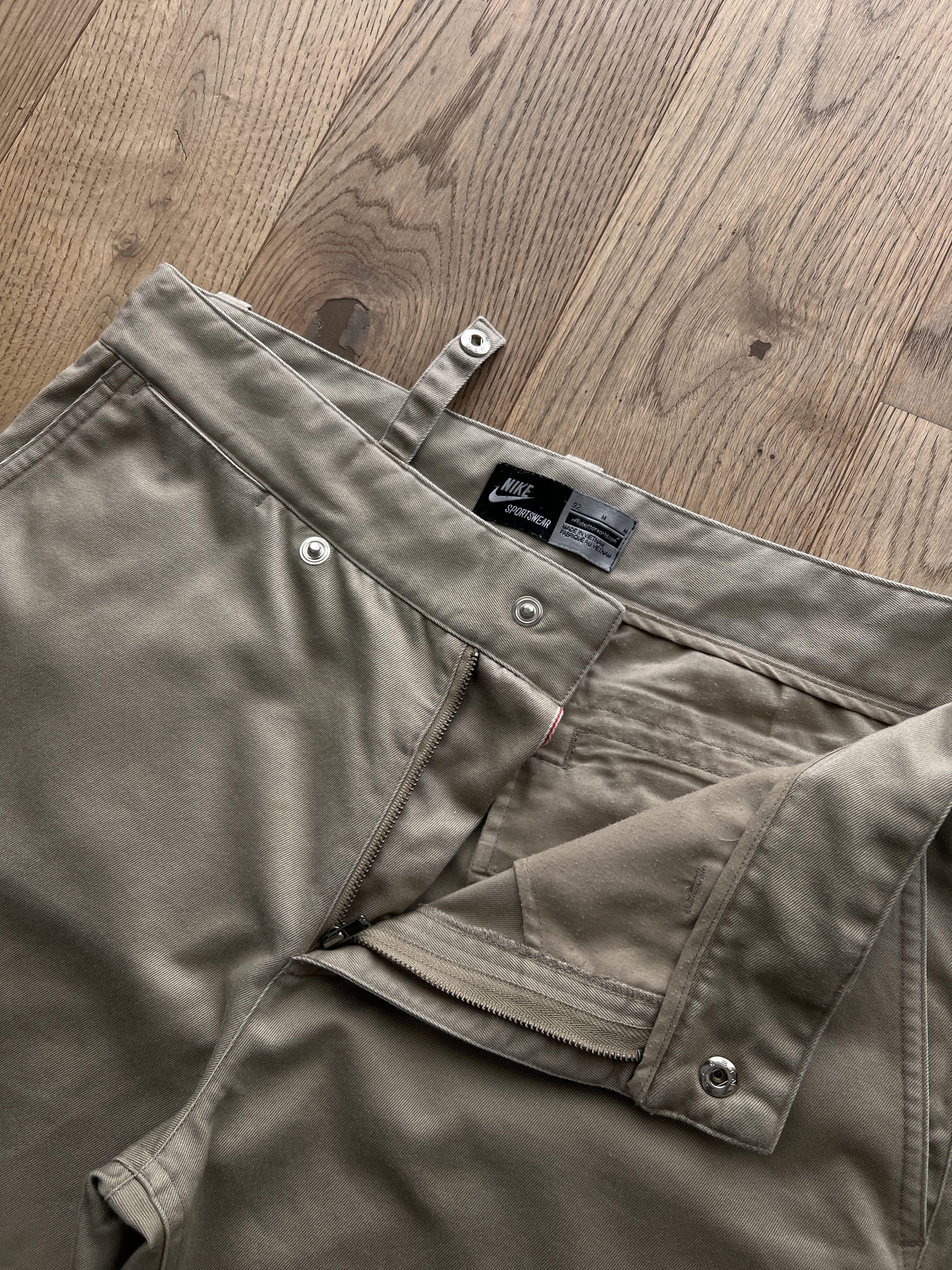 Nike Rare! Nike NSW Selvedge vintage chino trousers pants y2k sk8 Size US 32 / EU 48 - 15 Thumbnail