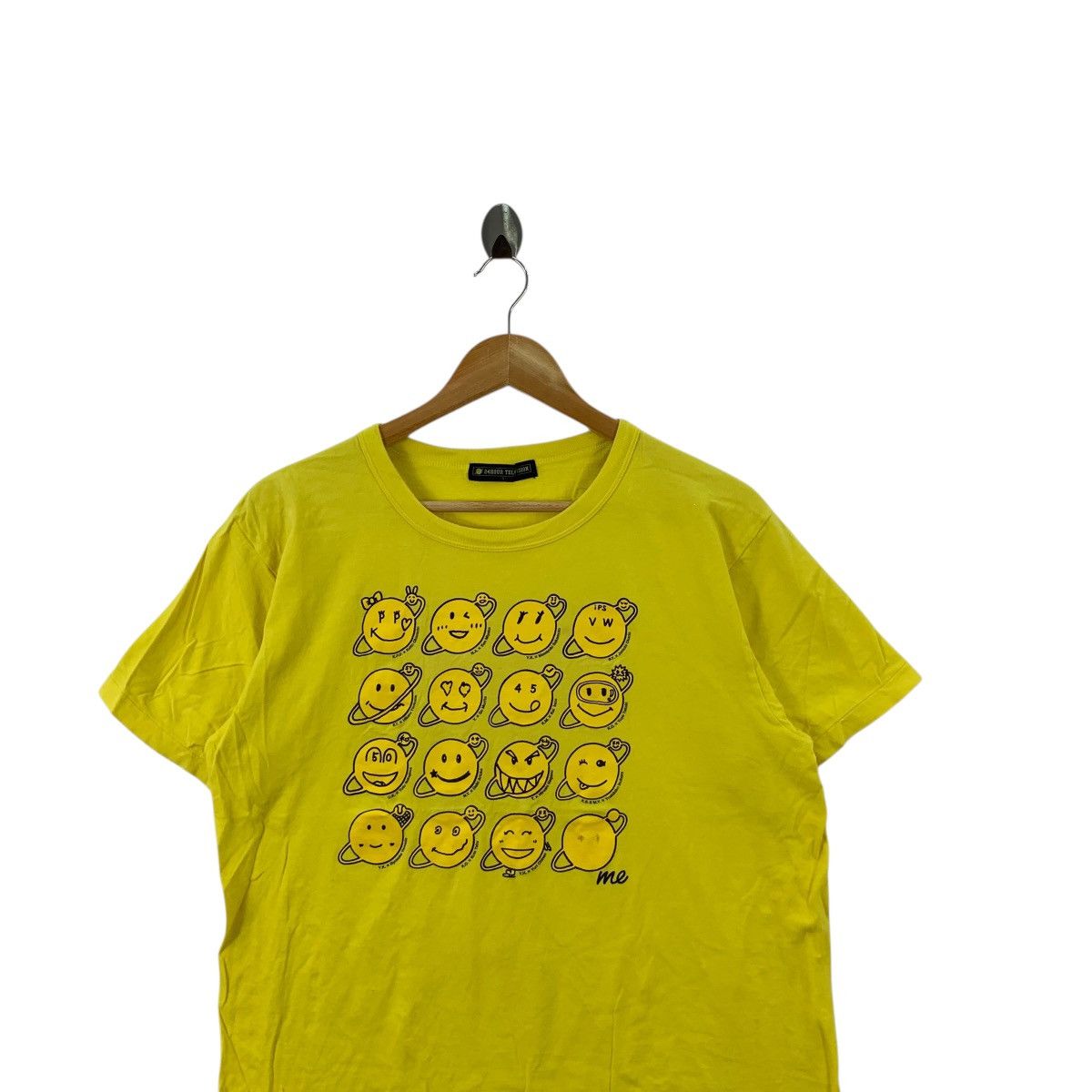 Takashi Murakami Vintage TAKASHI MURAKAMI x 24 Hour Television Smiley Tee Size L / US 10 / IT 46 - 2 Thumbnail