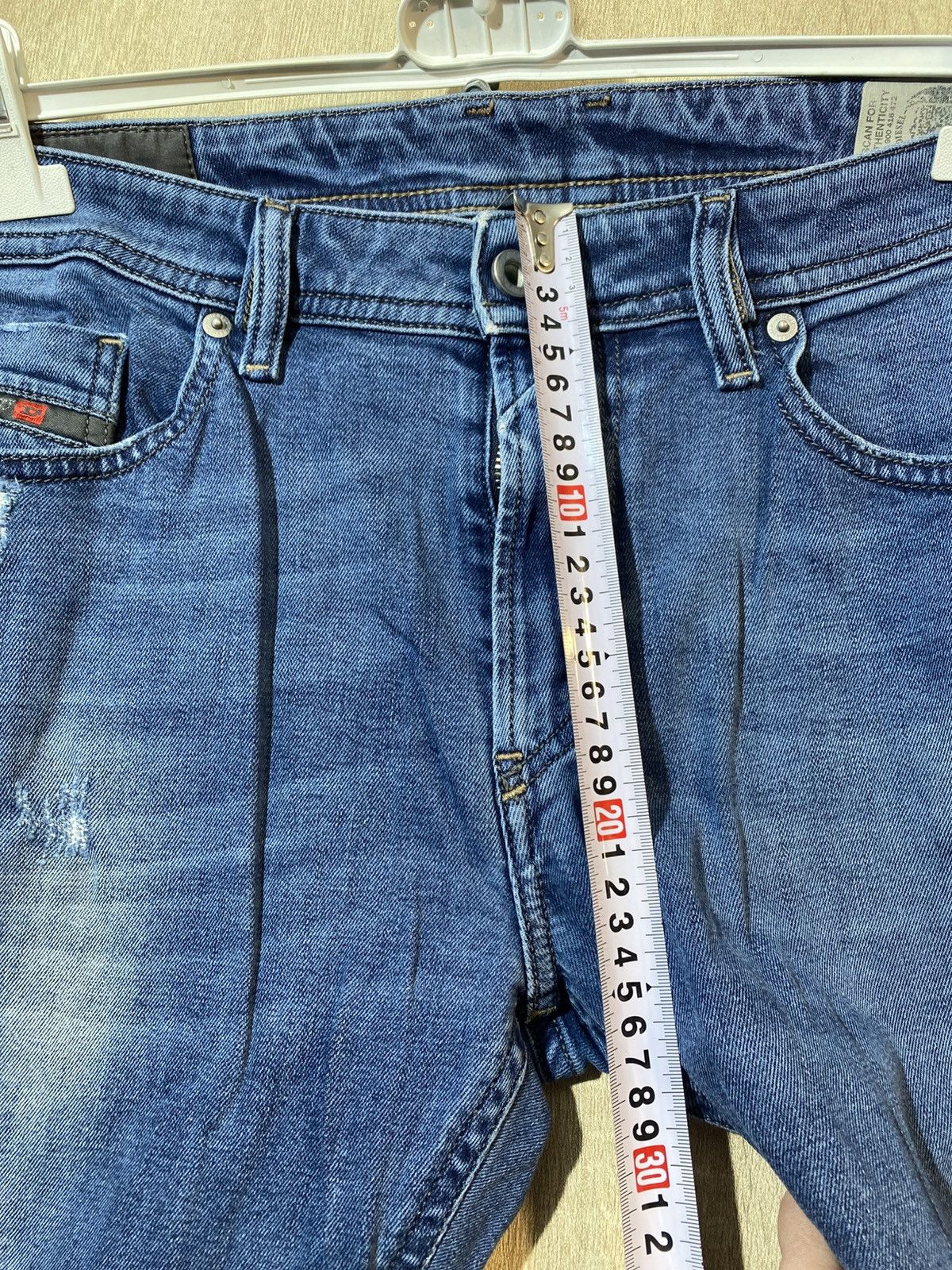 Designer × Diesel Diesel Thommer slim skinny stretch blue jeans size 33 Size US 33 - 12 Thumbnail