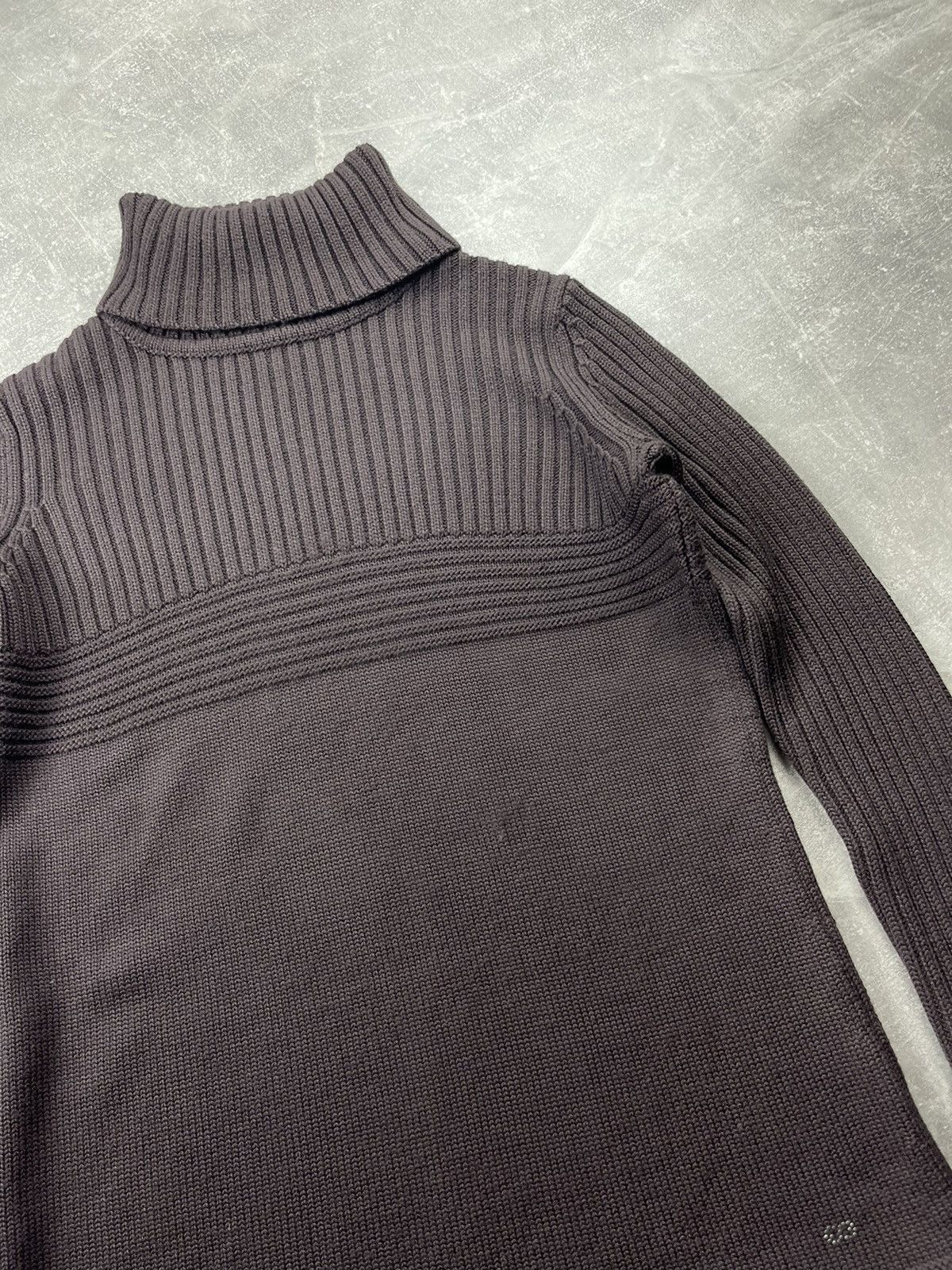 Escada Escada Sport Brown Wool Turtleneck Sweater Size L / US 10 / IT 46 - 4 Thumbnail