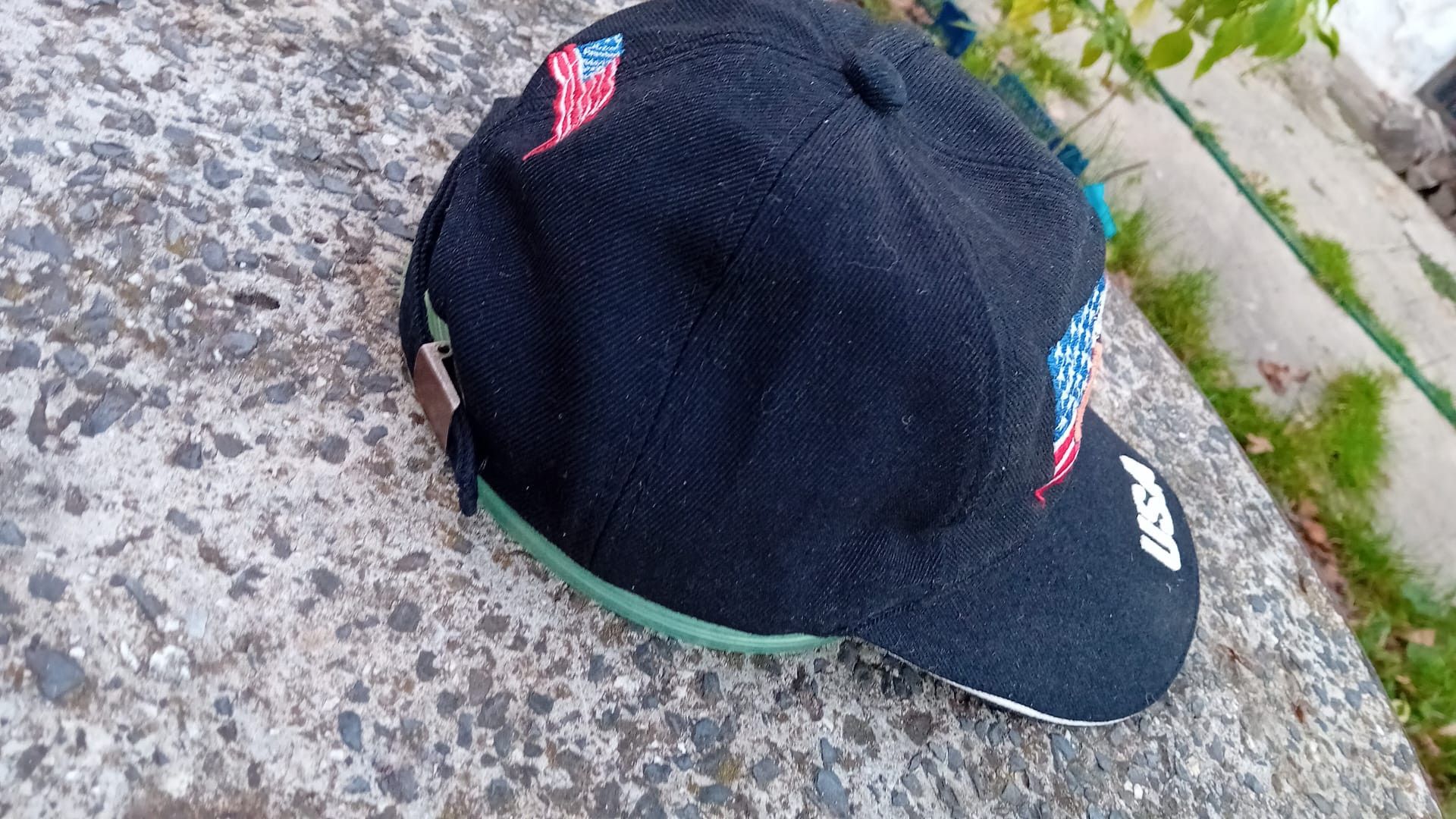 Other USA Waving American Flag Eagle Embroidered Strapback Hat Size ONE SIZE - 5 Thumbnail