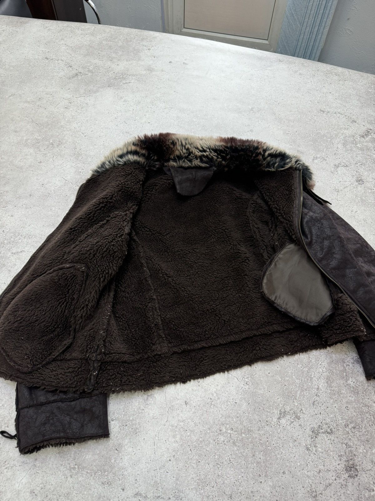 Rick Owens Vintage Faded Suede/Fur Jacket Size US M / EU 48-50 / 2 - 7 Thumbnail