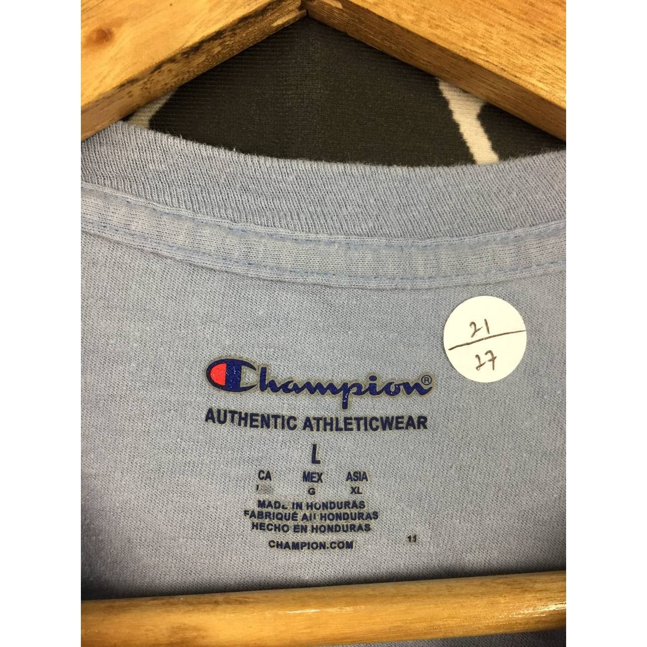 Champion Champion Authentic Athleticwear Spell Out Tee Size US L / EU 52-54 / 3 - 12 Thumbnail