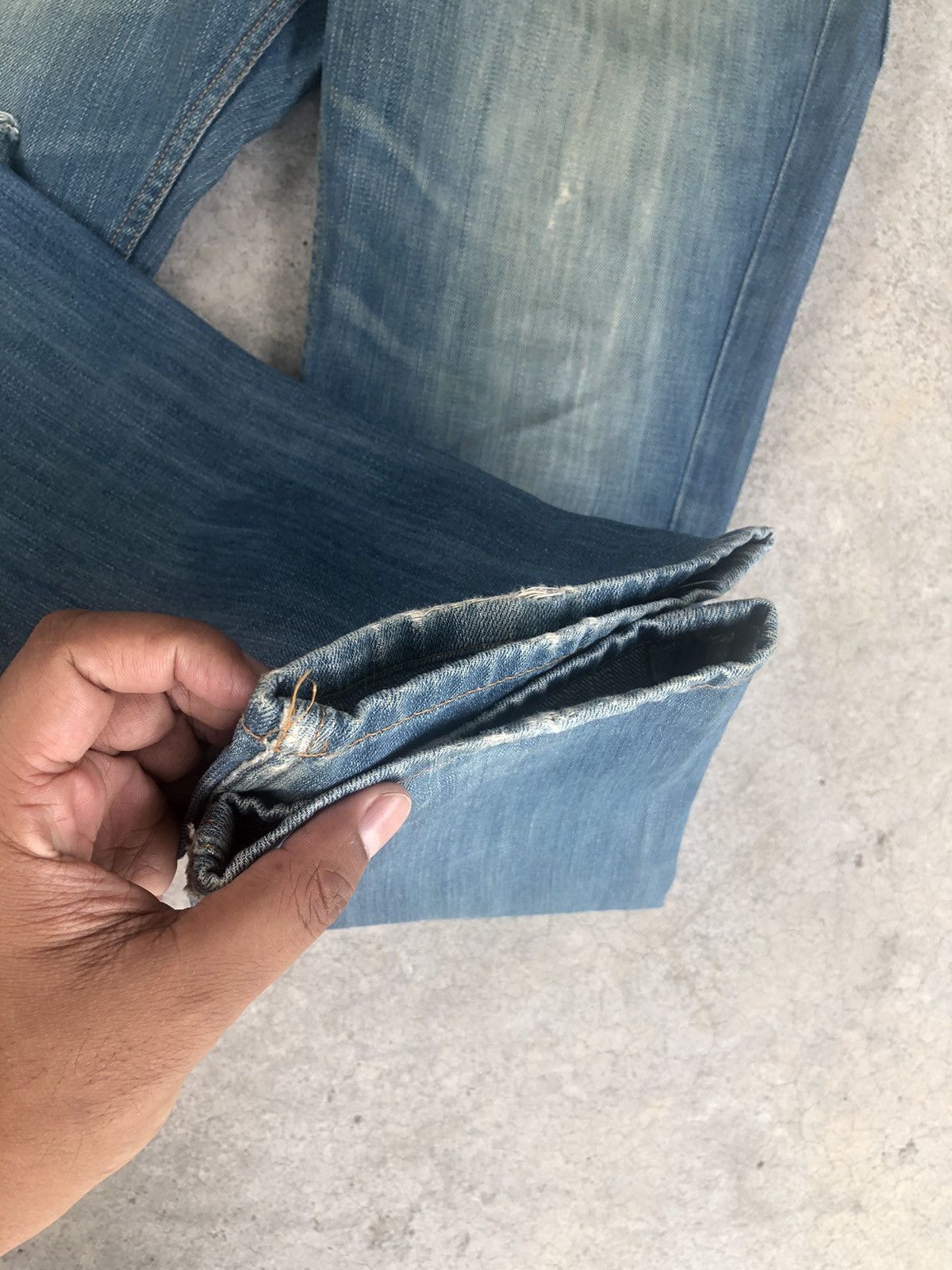 Issey Miyake Japanese Mercibeaucoup Double Waist Distressed Issey Miyake Size US 31 - 16 Thumbnail
