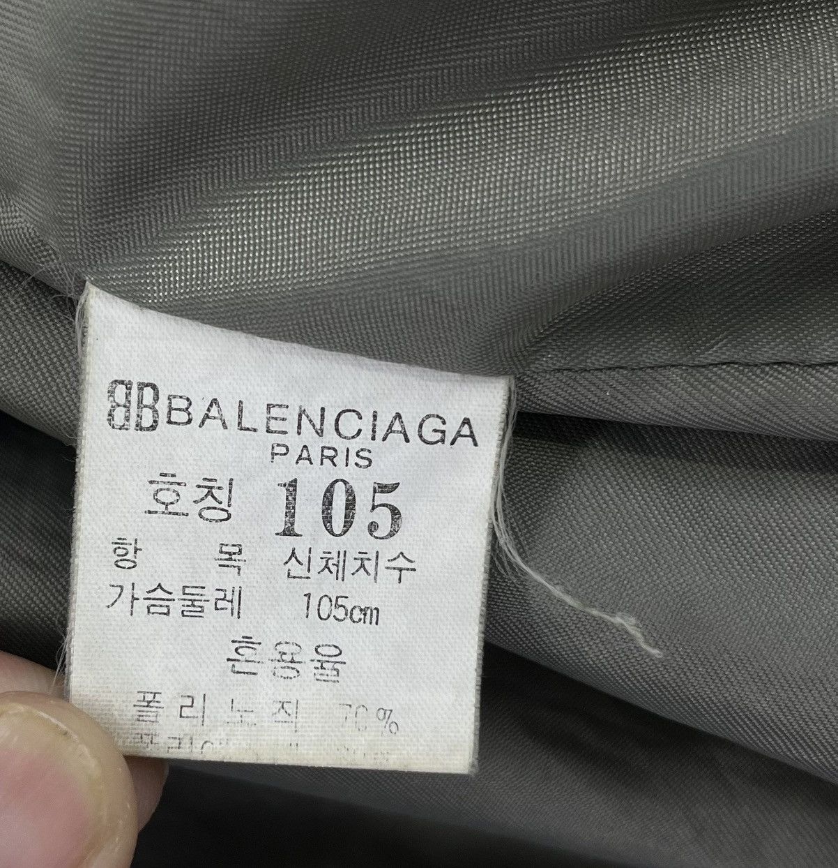 Balenciaga Vintage 90s Balenciaga Paris Checkered Shadow Plaids Jacket Size US L / EU 52-54 / 3 - 12 Thumbnail