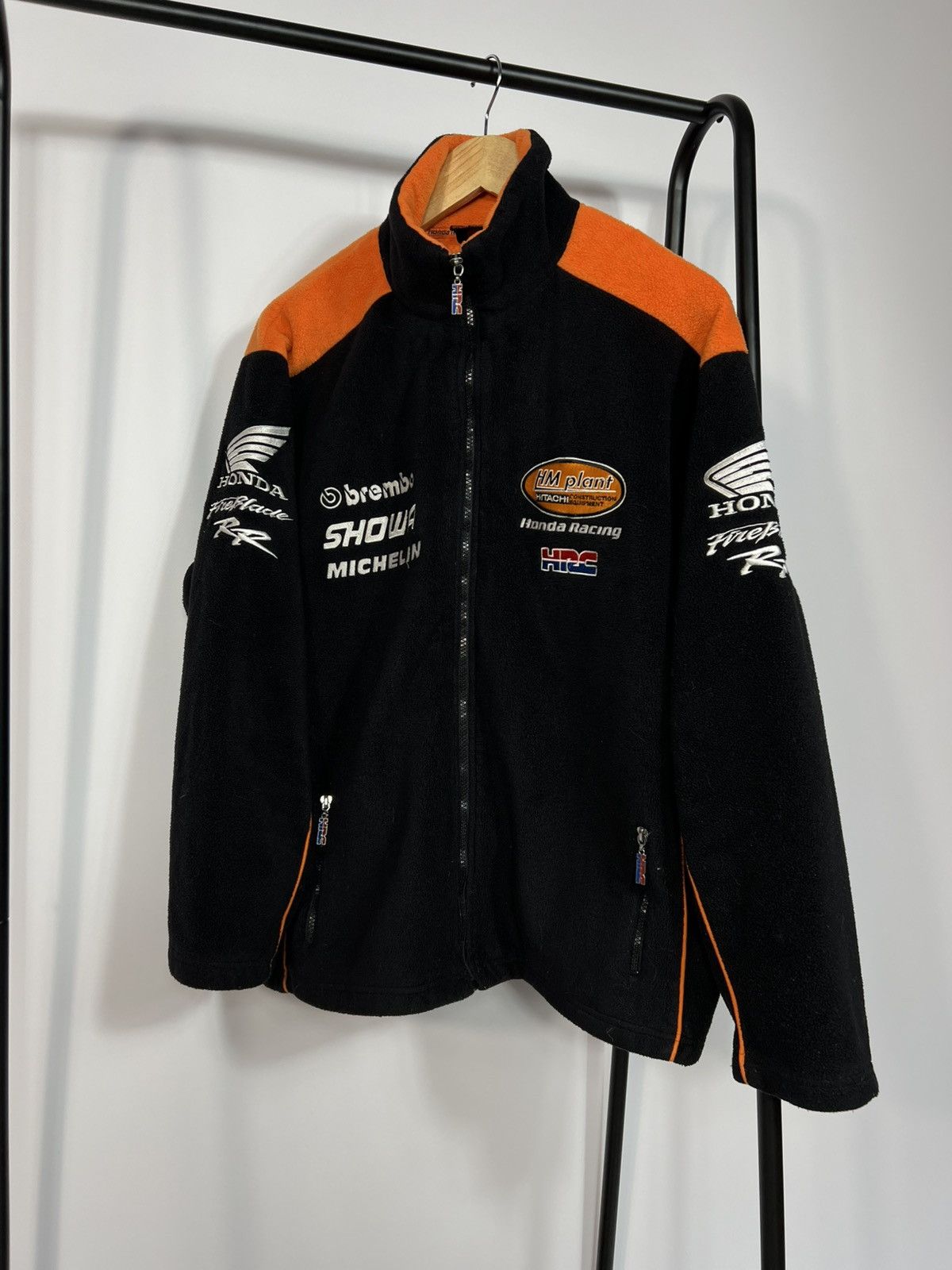 Honda Rare Honda Racing Fleece Jacket HM Plant Moto Style Nascar Size US M / EU 48-50 / 2 - 11 Thumbnail