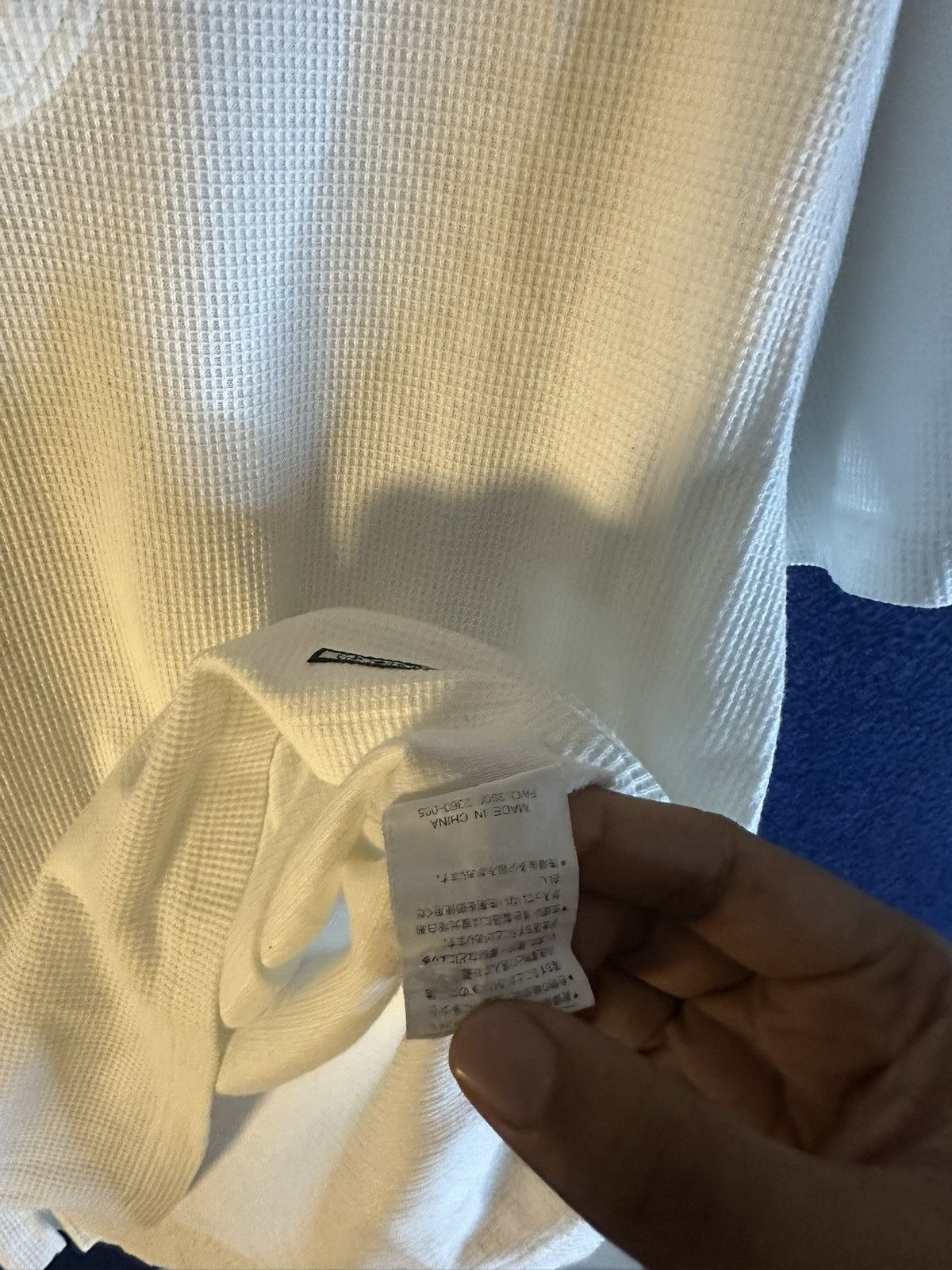 Raf Simons Japanese U.PRenoma DoubleLayer Thermal Tee Raff Simons style Size US L / EU 52-54 / 3 - 8 Thumbnail