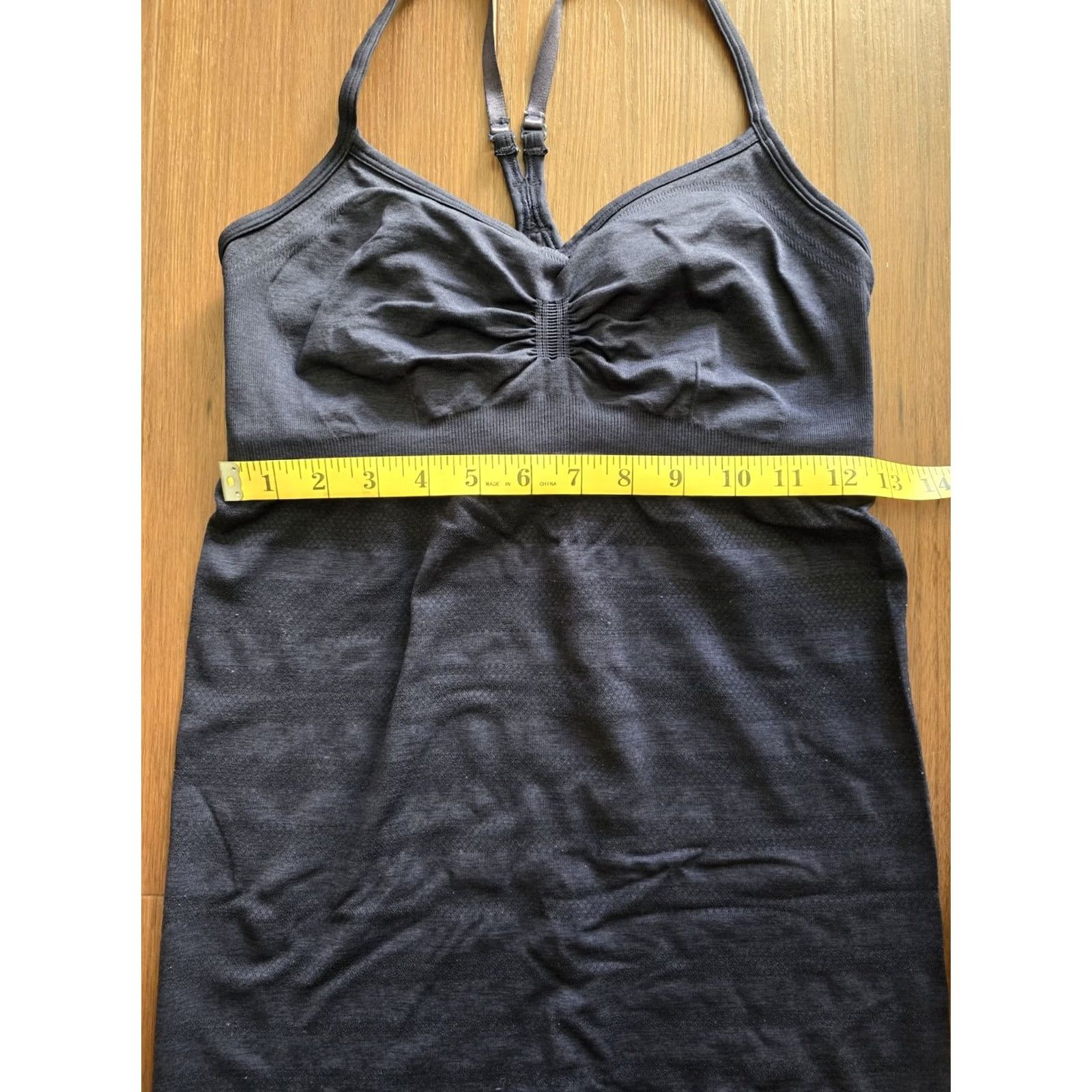 Lululemon Lululemon Tank Top Womens S Dark Navy Blue Racerback Built In Bra Workout Shirt Sleeveless Athletic Spring Summer Womens Sports Size S / US 4 / IT 40 - 4 Thumbnail