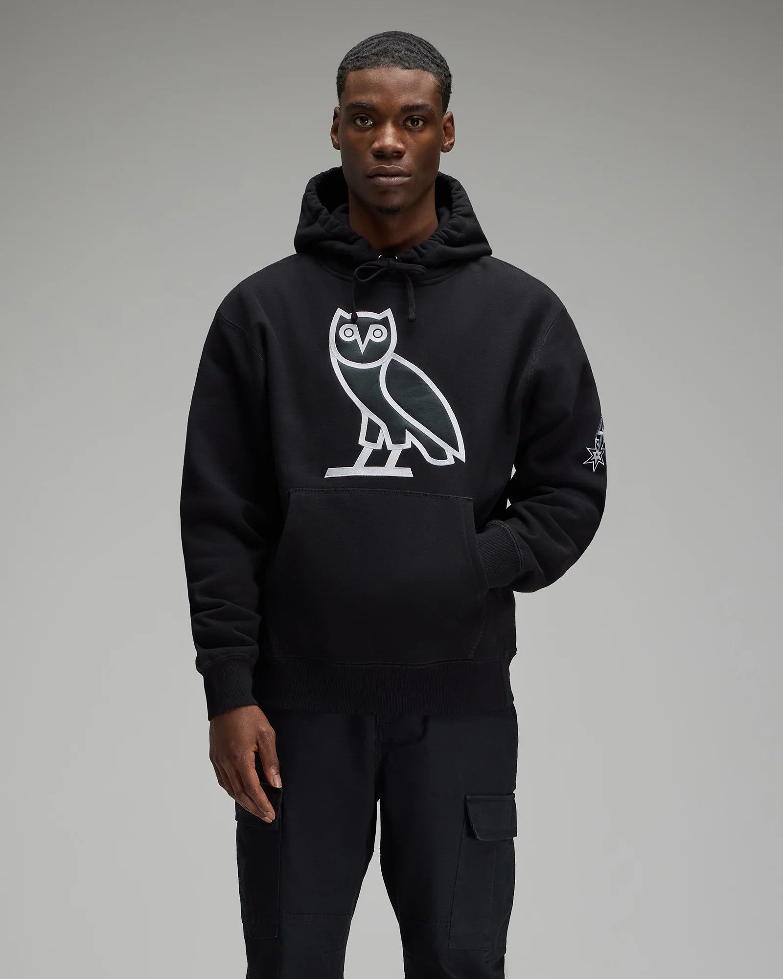 Drake OVO x NBA x SAN ANTONIO SPURS OG OWL HOODIE Size US XXL / EU 58 / 5 - 9 Thumbnail