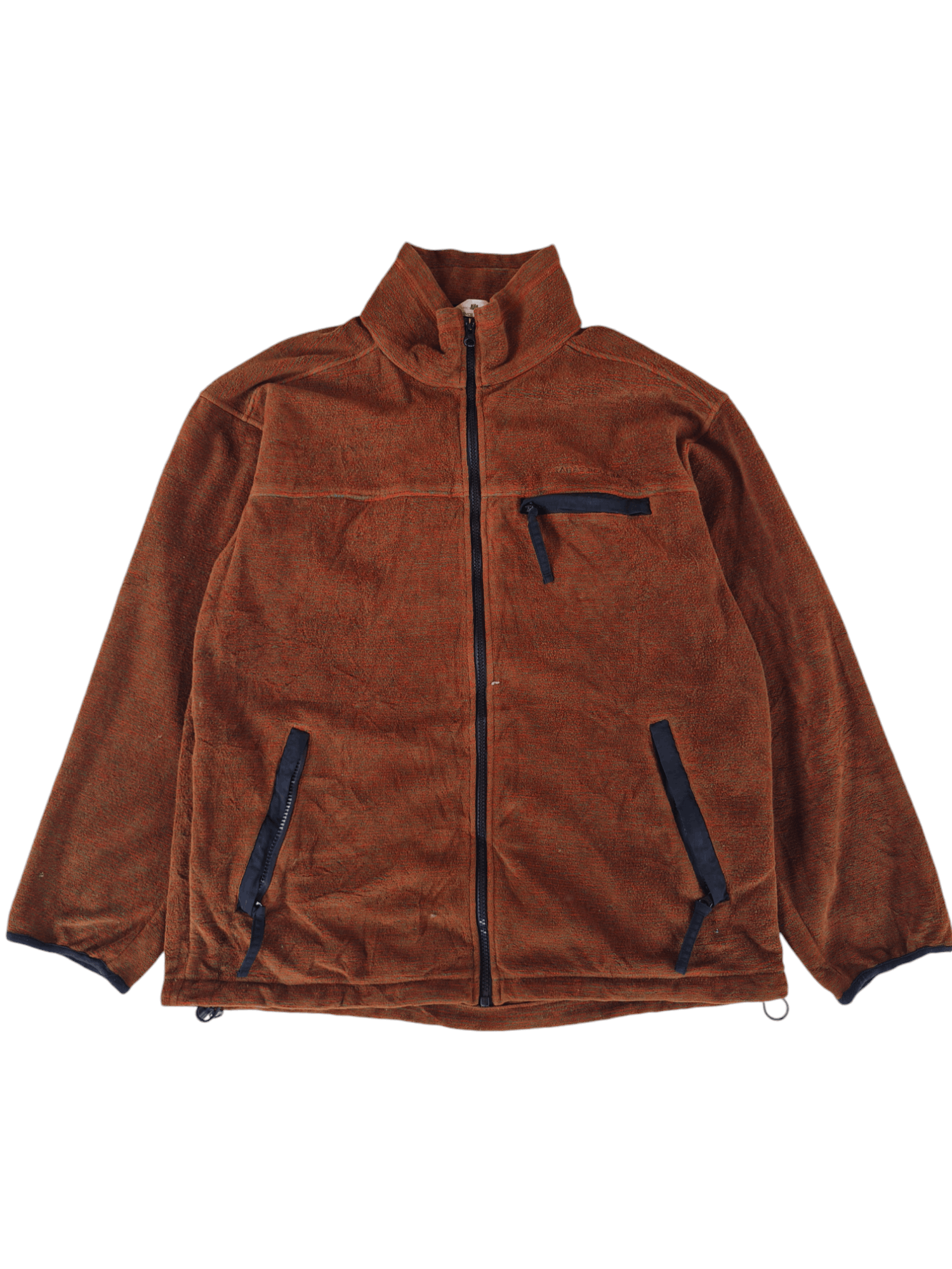 Japanese Brand × Vintage Aras Boulba Fleece Jacket Zipper Size US L / EU 52-54 / 3 - 1 Thumbnail