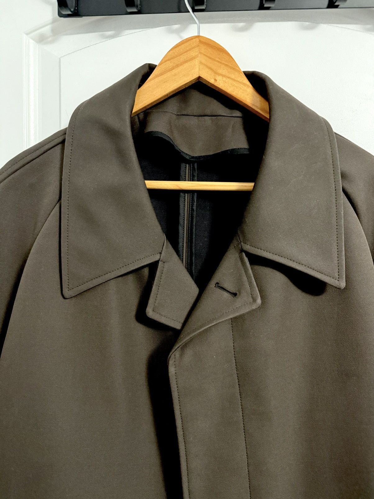Lemaire FW24 Lemaire Car Coat - Espresso Size US M / EU 48-50 / 2 - 6 Thumbnail