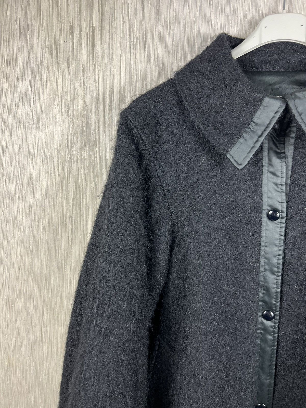 Claude Montana Archive 90s State of Claude Montana mohair fuzzy long coat Size M / US 6-8 / IT 42-44 - 5 Thumbnail