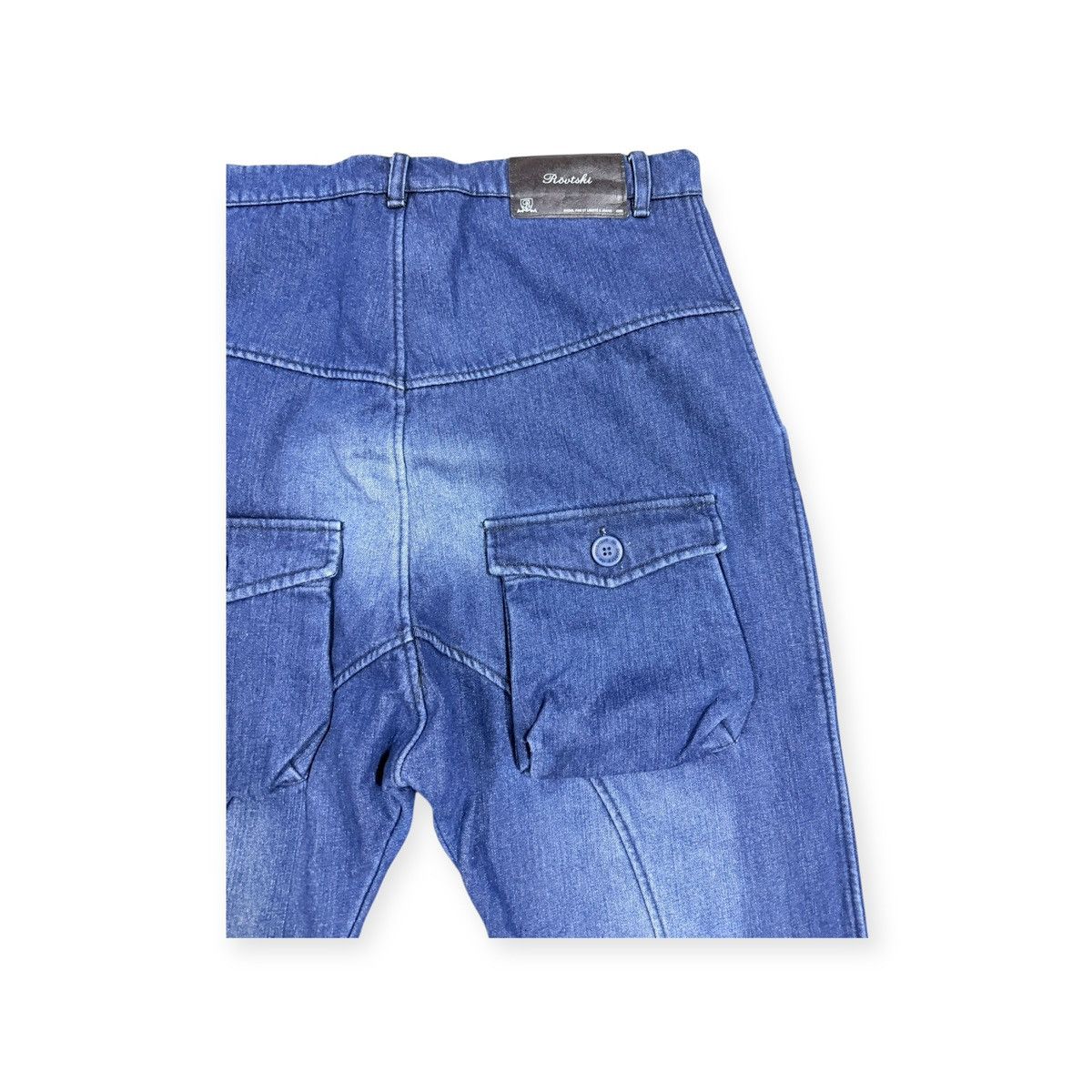 Japanese Brand Vtg🔥Rovtski*Poetry De Mosique*Ballon Drop Pocket High Rise Size US 35 - 16 Thumbnail