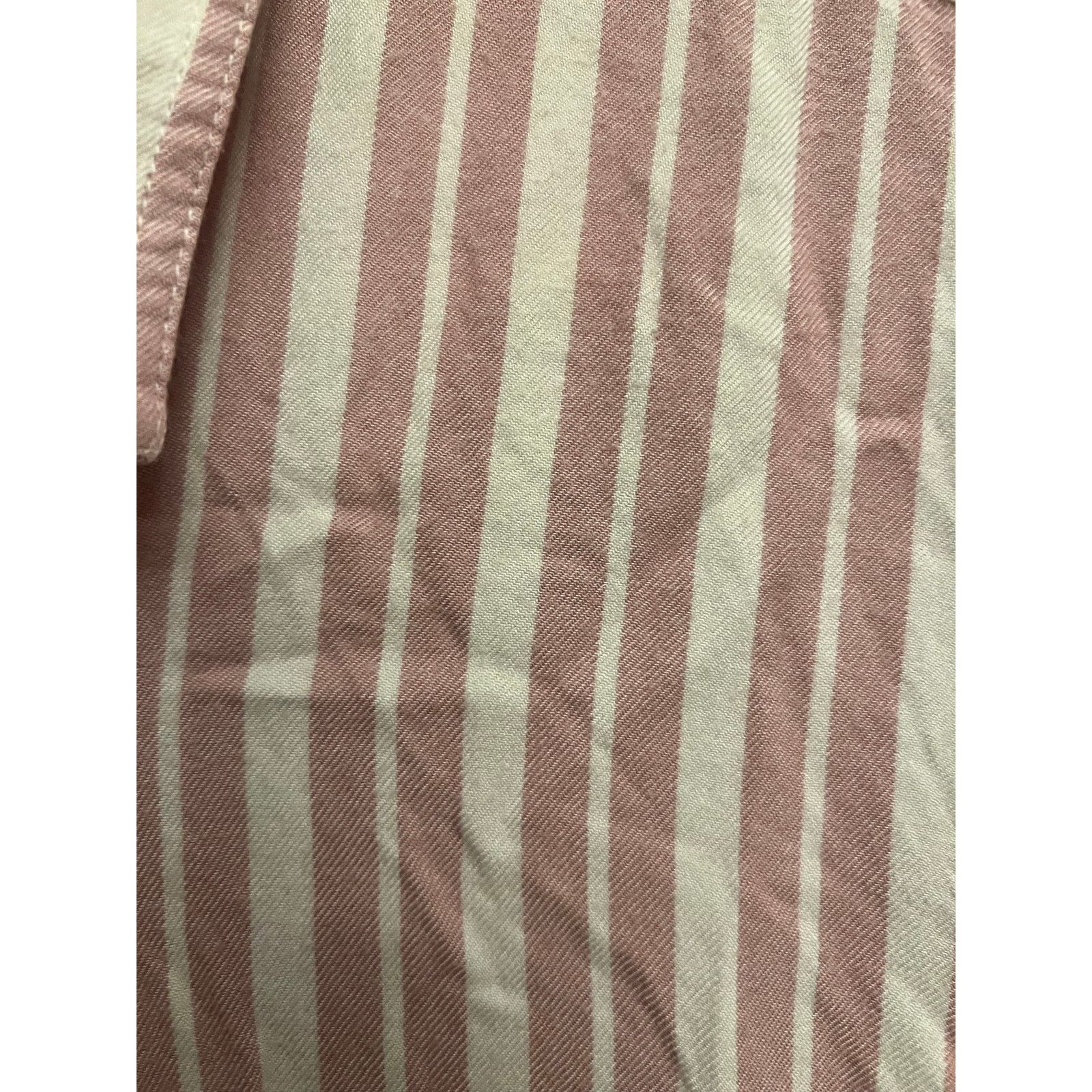 Other Jach’s Girlfriend Pink Striped Button Down Blouse Shirt Med Size M / US 6-8 / IT 42-44 - 5 Thumbnail