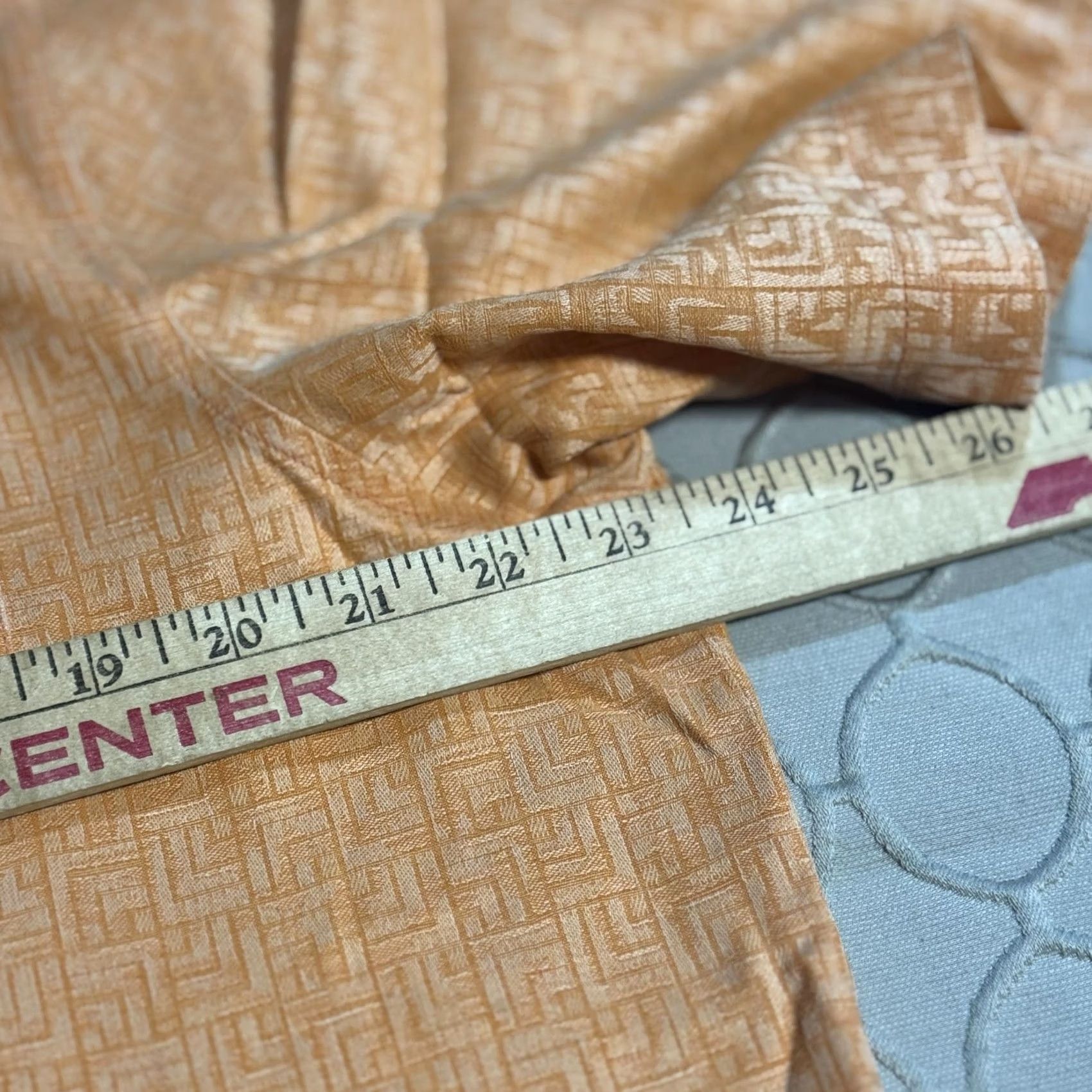 Tommy Bahama VINTAGE Tommy Bahama Shirt Mens Large Orange Jacquard Geometric Camp Button Front Pocket Size US L / EU 52-54 / 3 - 6 Thumbnail