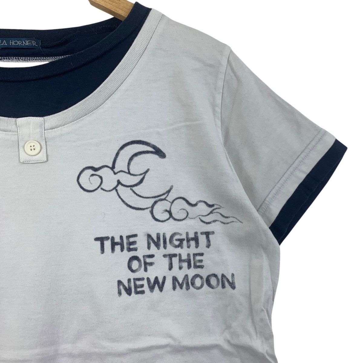 Vintage Vintage LA HORNER USAKO New Moon Rabbit Tee Shirt Top Japan Size M / US 6-8 / IT 42-44 - 5 Thumbnail