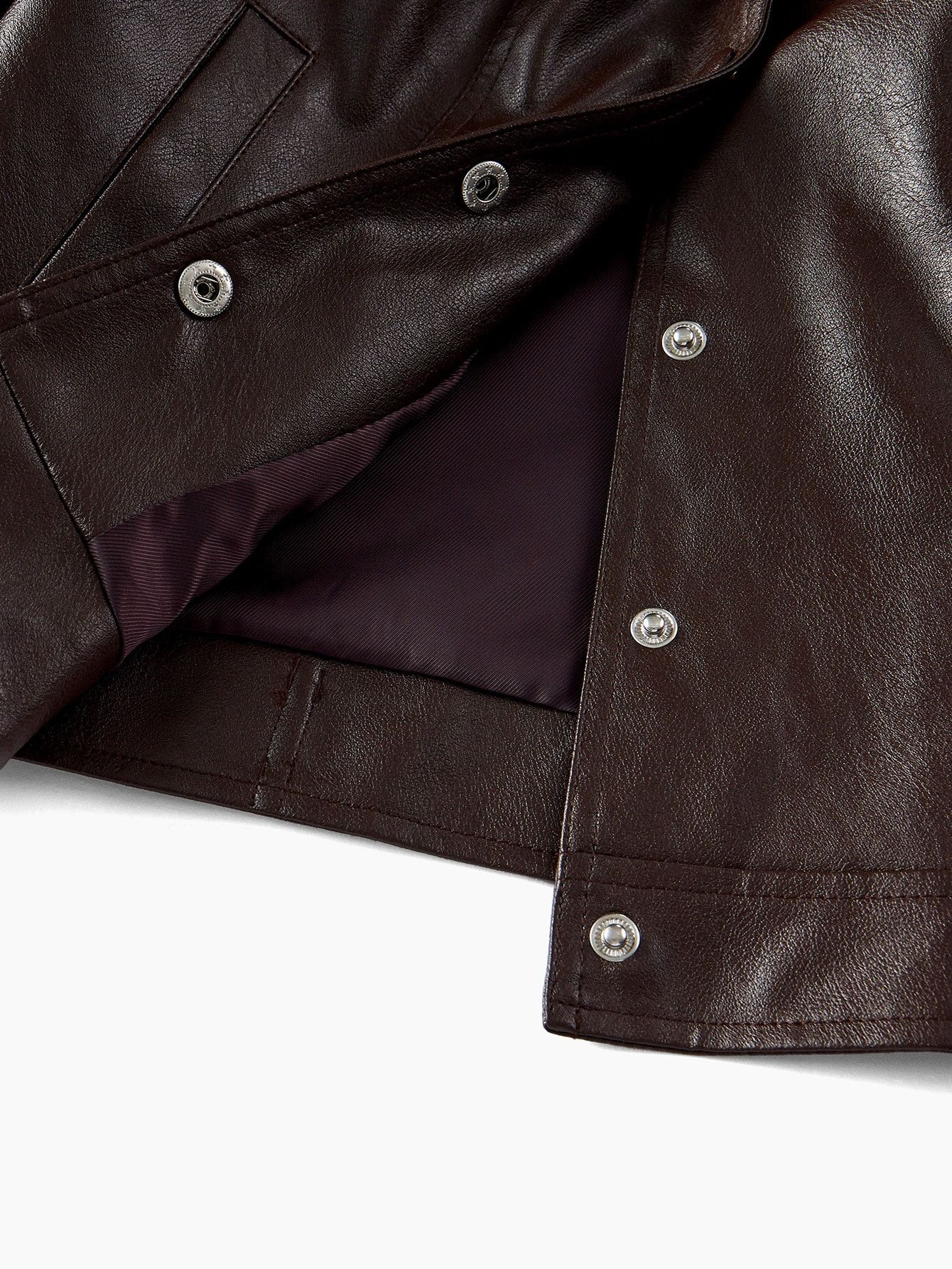 Other Women Brown Cowhide Jacket Genuine Leather 🐄 | 🧥✨ Size S / US 4 / IT 40 - 9 Thumbnail