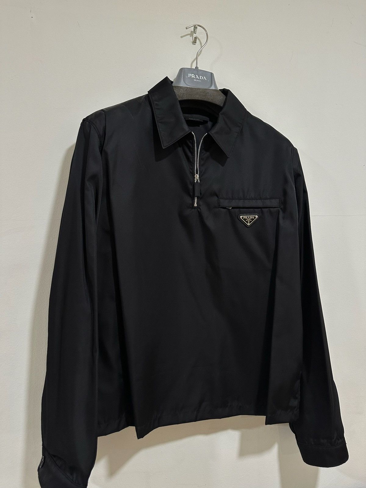 Prada RARE Prada 1/4 Zip Windbreaker Size US L / EU 52-54 / 3 - 5 Thumbnail