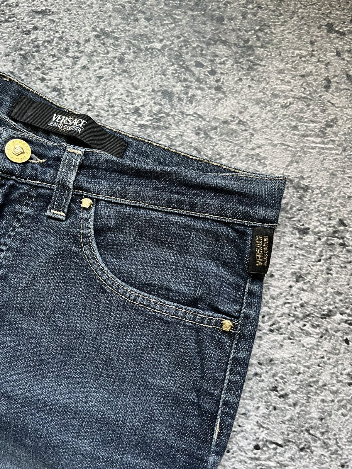 Versace Jeans Couture × Vintage Versace Jeans Couture vintage jeans casual pants Size US 29 - 6 Thumbnail
