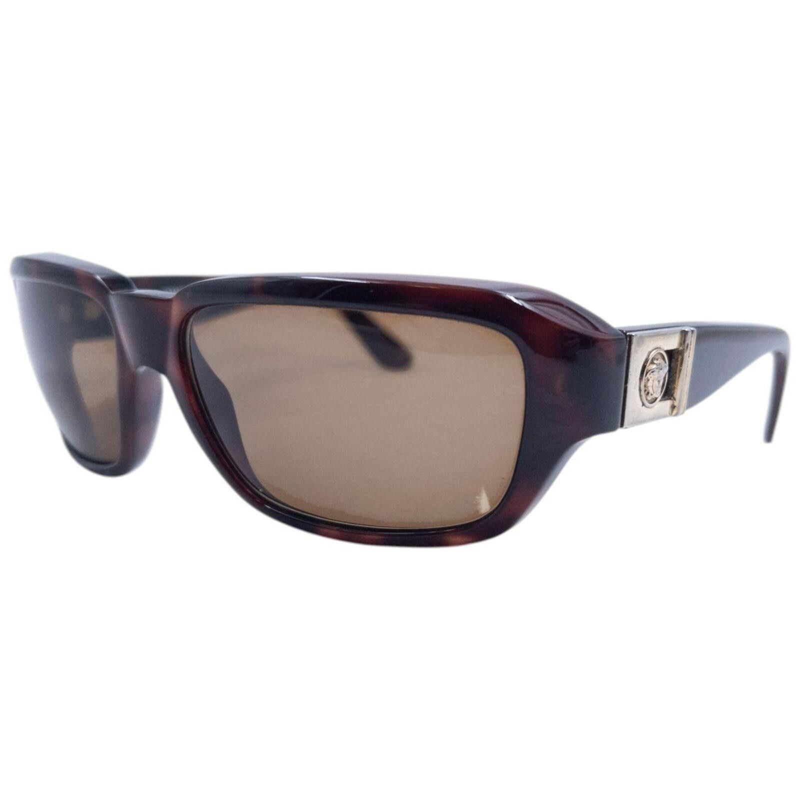 Versace Vintage 90s Gianni Versace Tortoise Shell Sunglasses Size ONE SIZE - 1 Thumbnail