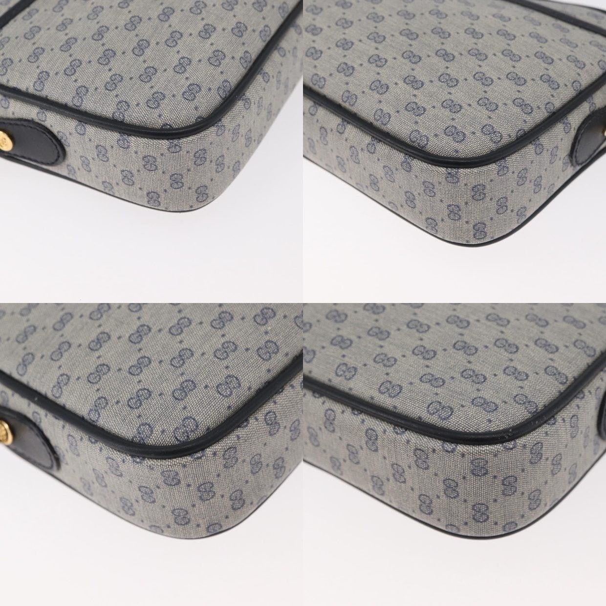 Gucci Gucci Micro GG Supreme Shoulder Bag Blue Size ONE SIZE - 13 Thumbnail