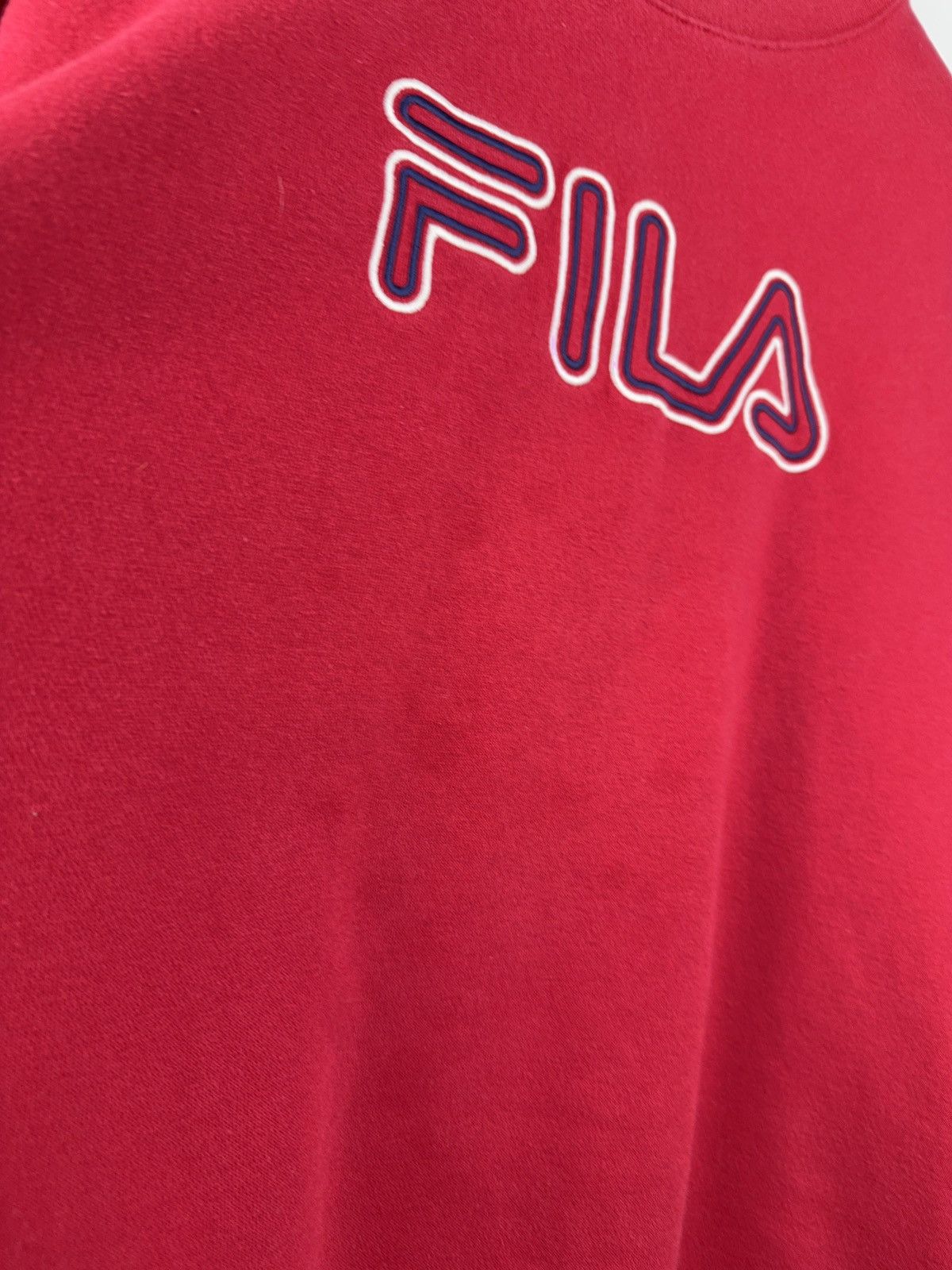 Fila × Vintage Vintage 90s Fila embroidered big logo Crewneck sweatshirt Size US S / EU 44-46 / 1 - 3 Thumbnail