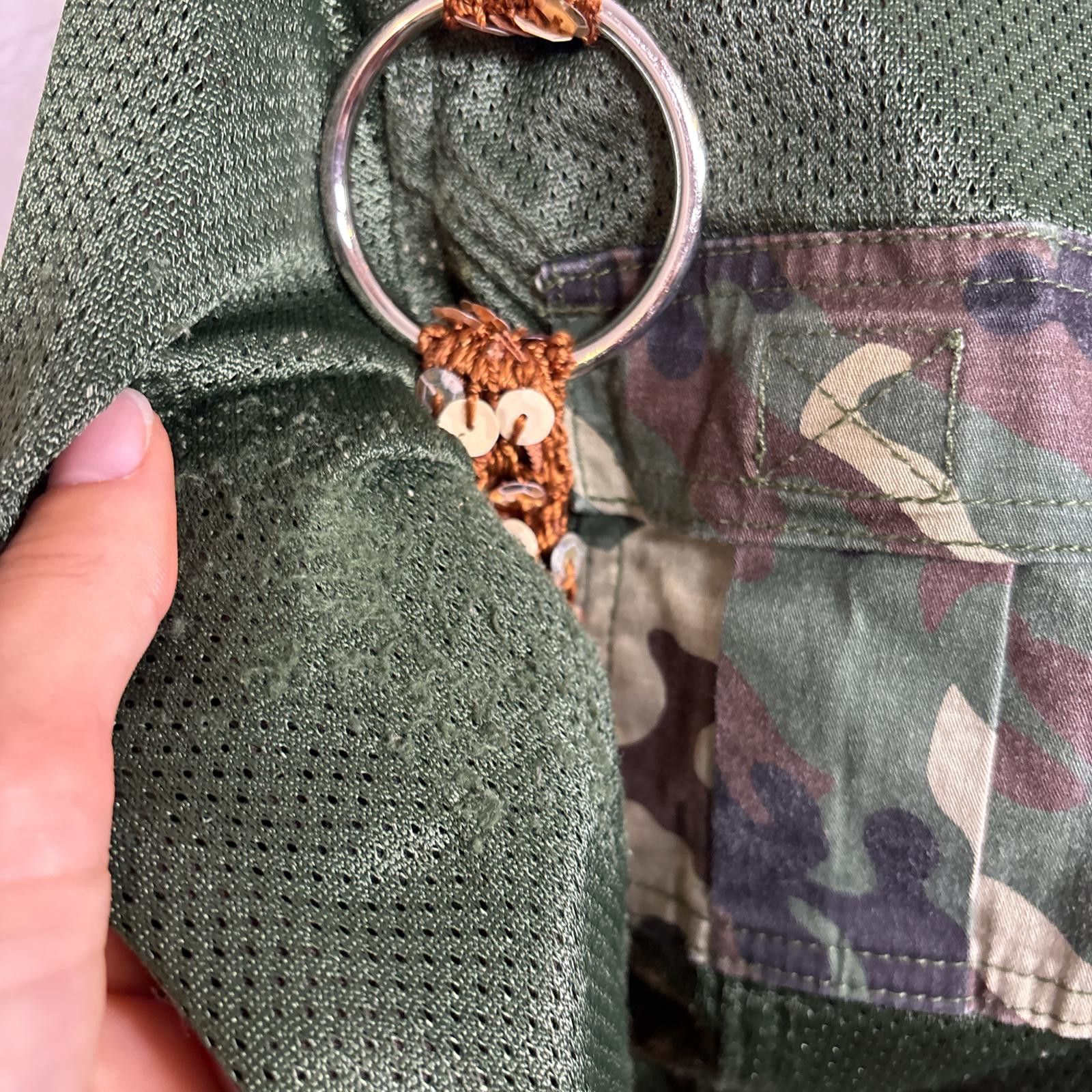 Jordache y2k camo jersey cropped jacket Size M / US 6-8 / IT 42-44 - 7 Thumbnail