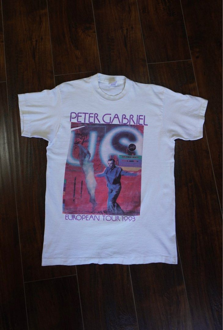 Vintage Vintage Peter Gabriel 1993 Tour T-Shirt Single Stitch M Size US M / EU 48-50 / 2 - 1 Thumbnail