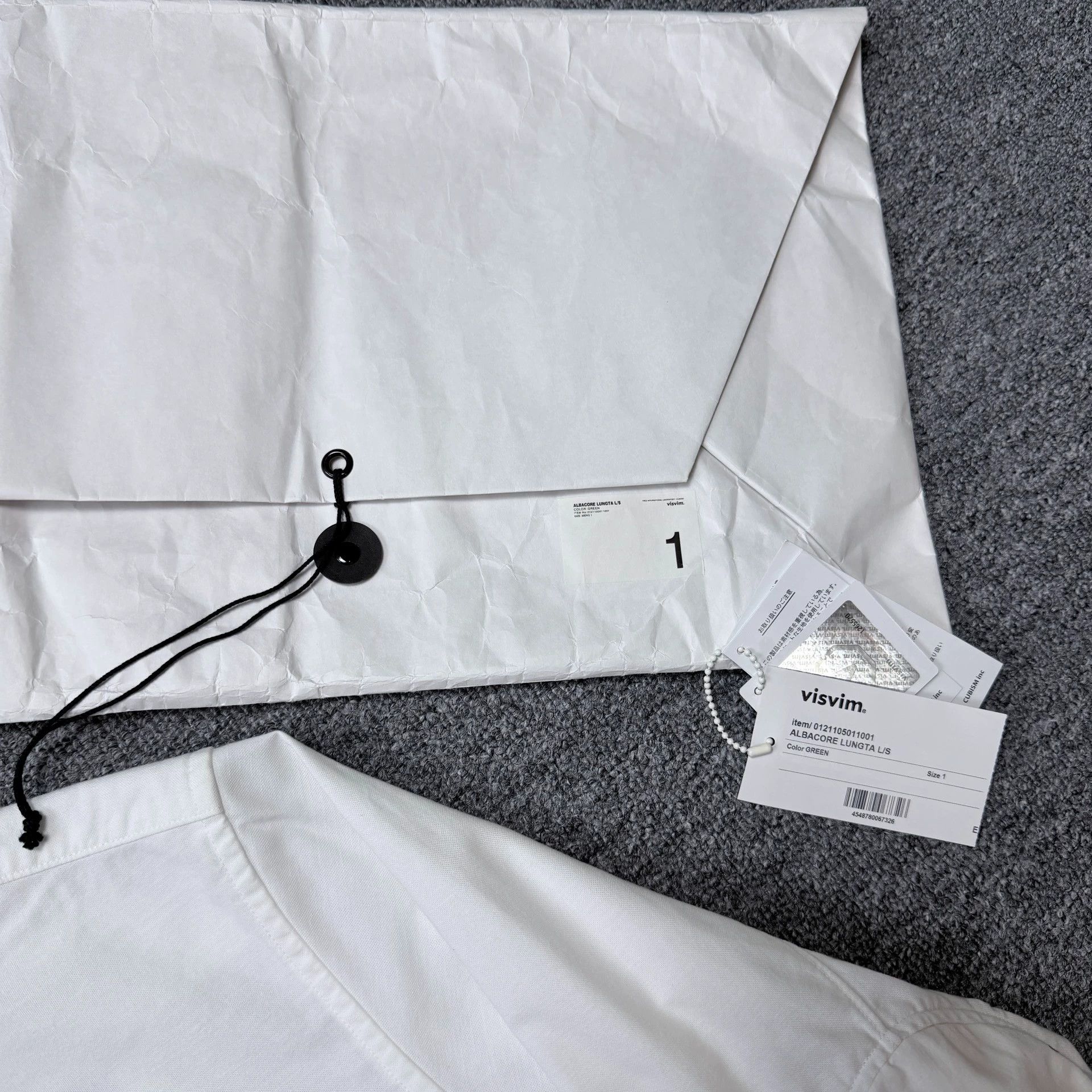 Visvim VISVIM ALBACORE B.D. SHIRT L/S Check Drop Shirt Size US S / EU 44-46 / 1 - 7 Thumbnail