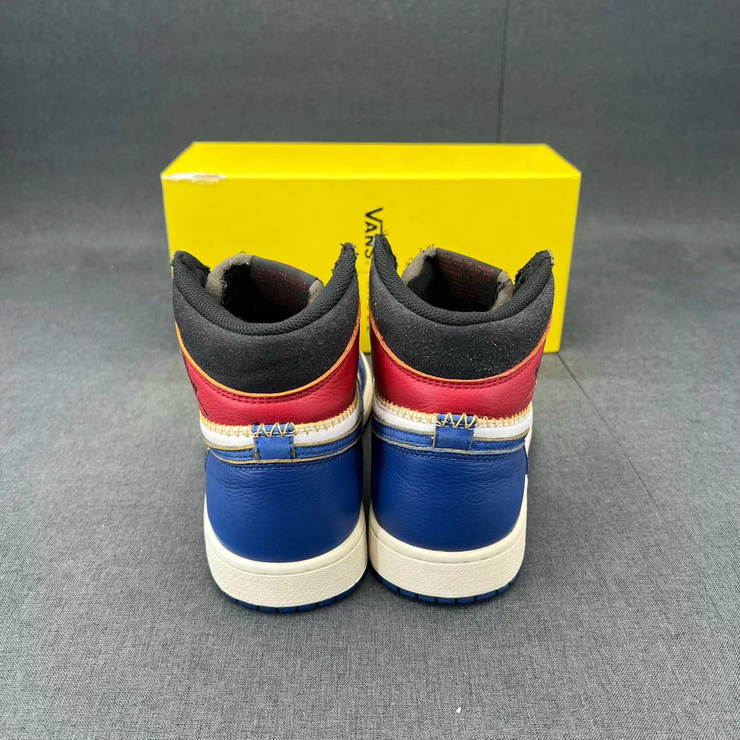 Nike Air Jordan 1 x Union Blue 42.5 Mint (Box included) Size US 9.5 / EU 42-43 - 5 Thumbnail