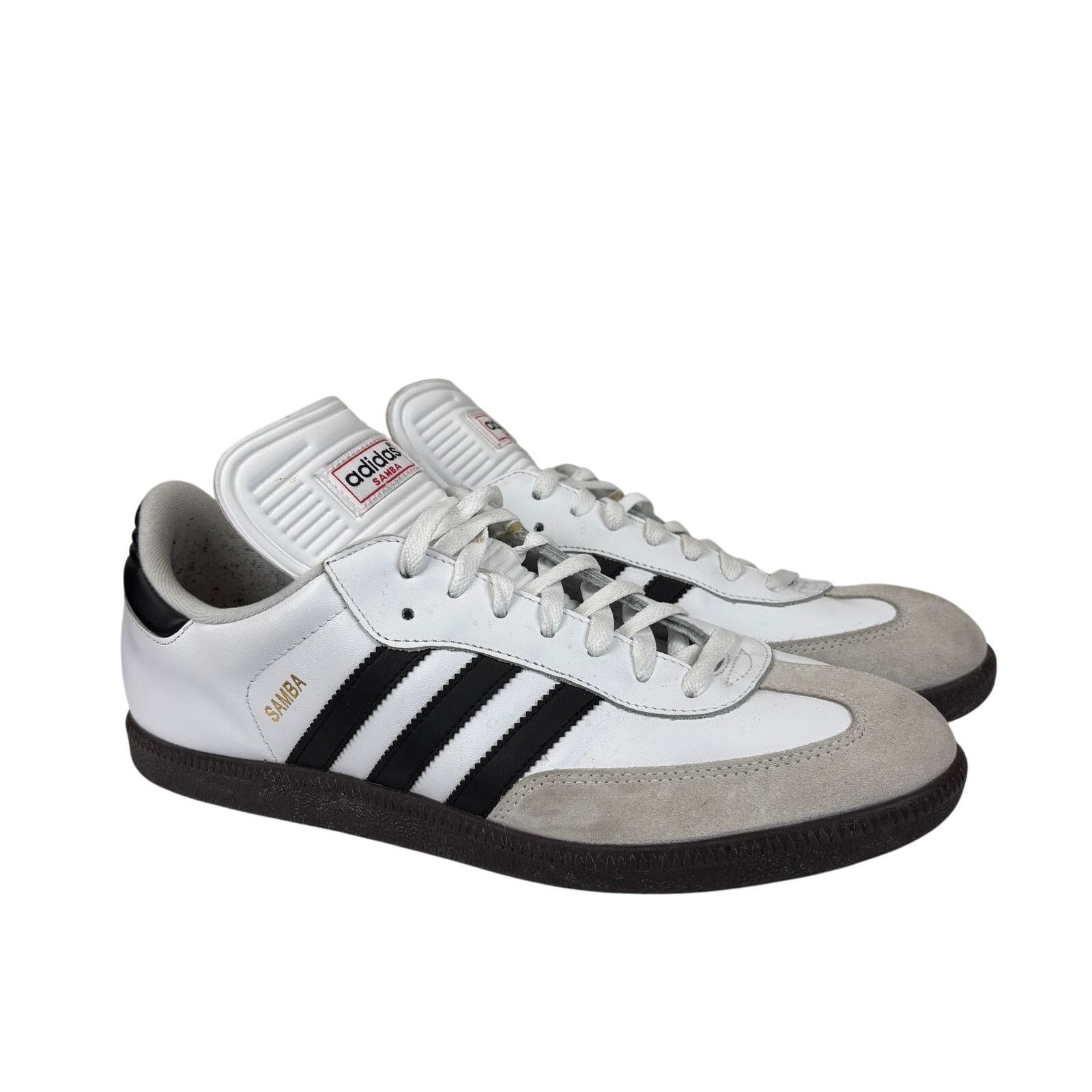 Adidas Adidas Samba Classic White Sneakers Shoes Men's 11.5 Size US 11.5 / EU 44-45 - 1 Thumbnail
