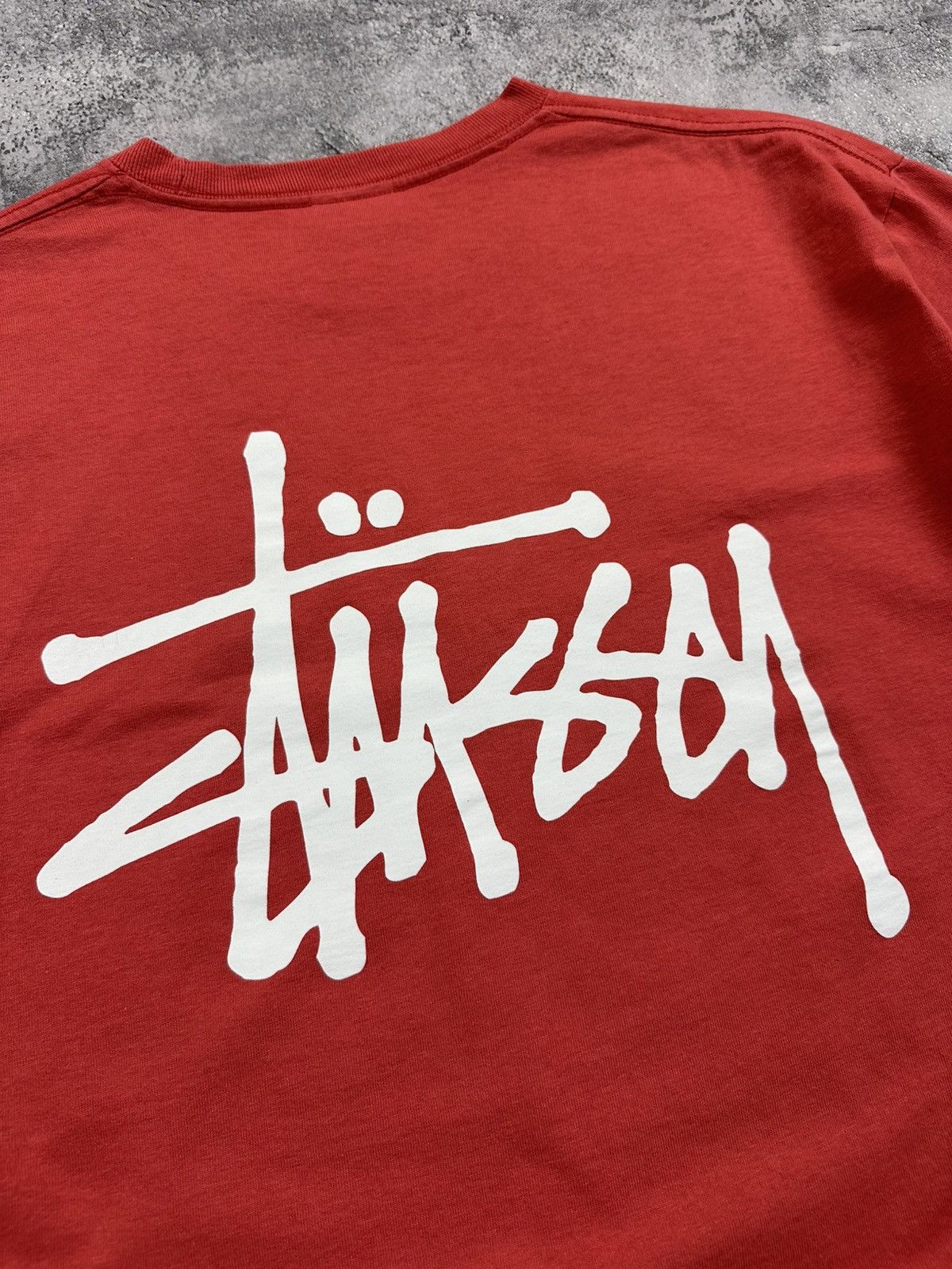 Stussy Vintage Y2K Stussy T-Shirt Big Logo Rare Retro Hype Tee Size US L / EU 52-54 / 3 - 5 Thumbnail