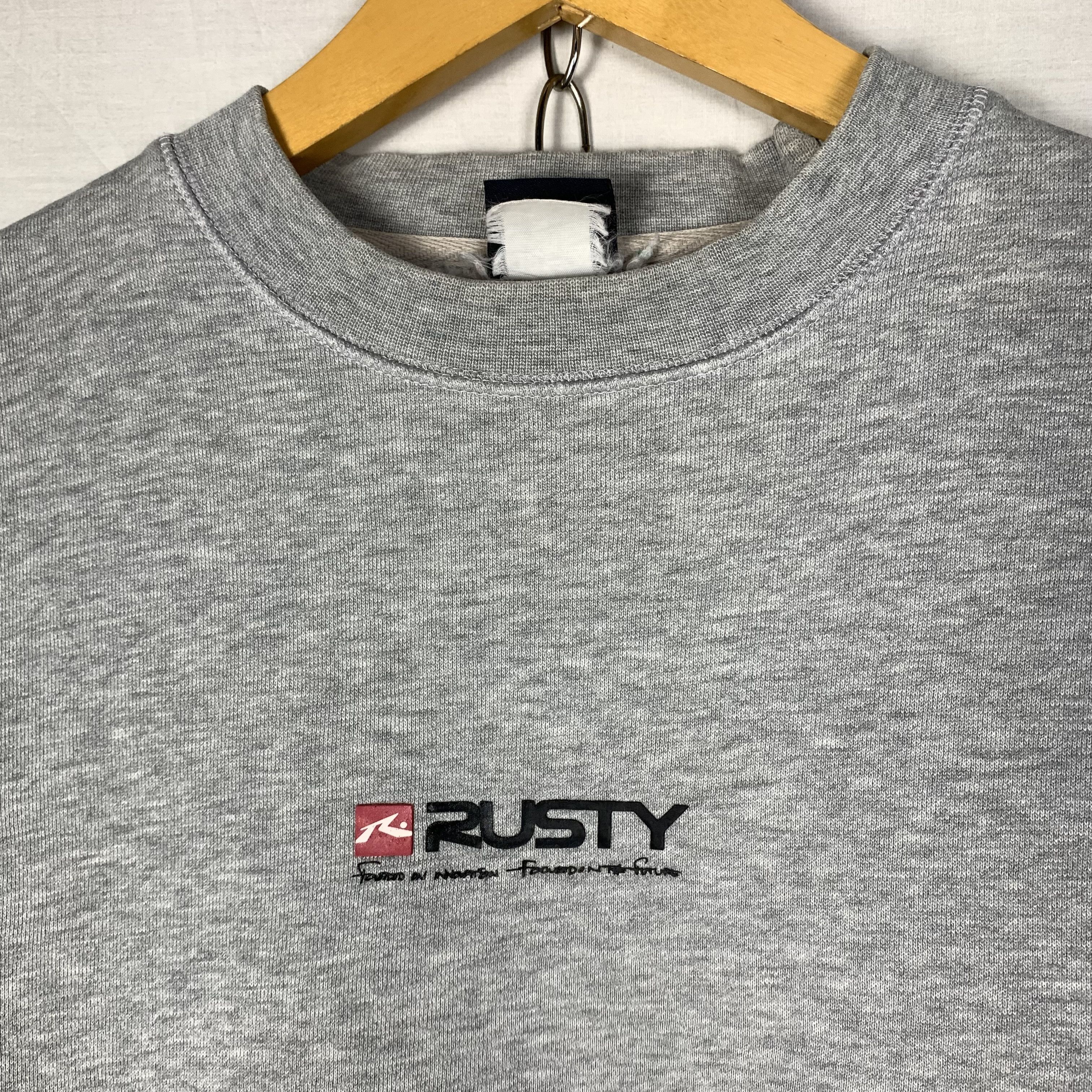 Rusty Rusty Sweatshirt Crewneck Size US M / EU 48-50 / 2 - 4 Thumbnail
