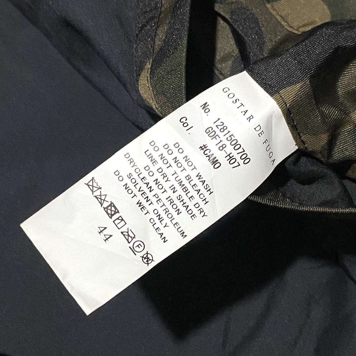 GOSTAR DE FUGA 💥RARE💥 Gostar de FUGA camo jacket Size US M / EU 48-50 / 2 - 10 Thumbnail