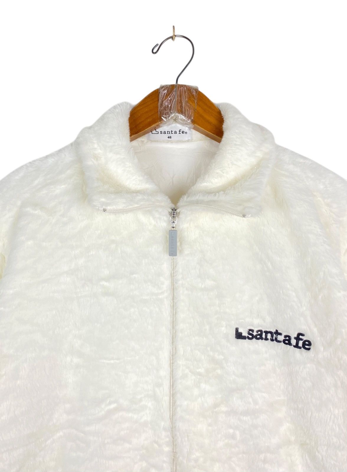 Japanese Brand Rare‼️ Santa Fe Knitted Fleece Big Logo Made in Japan Size US M / EU 48-50 / 2 - 6 Thumbnail