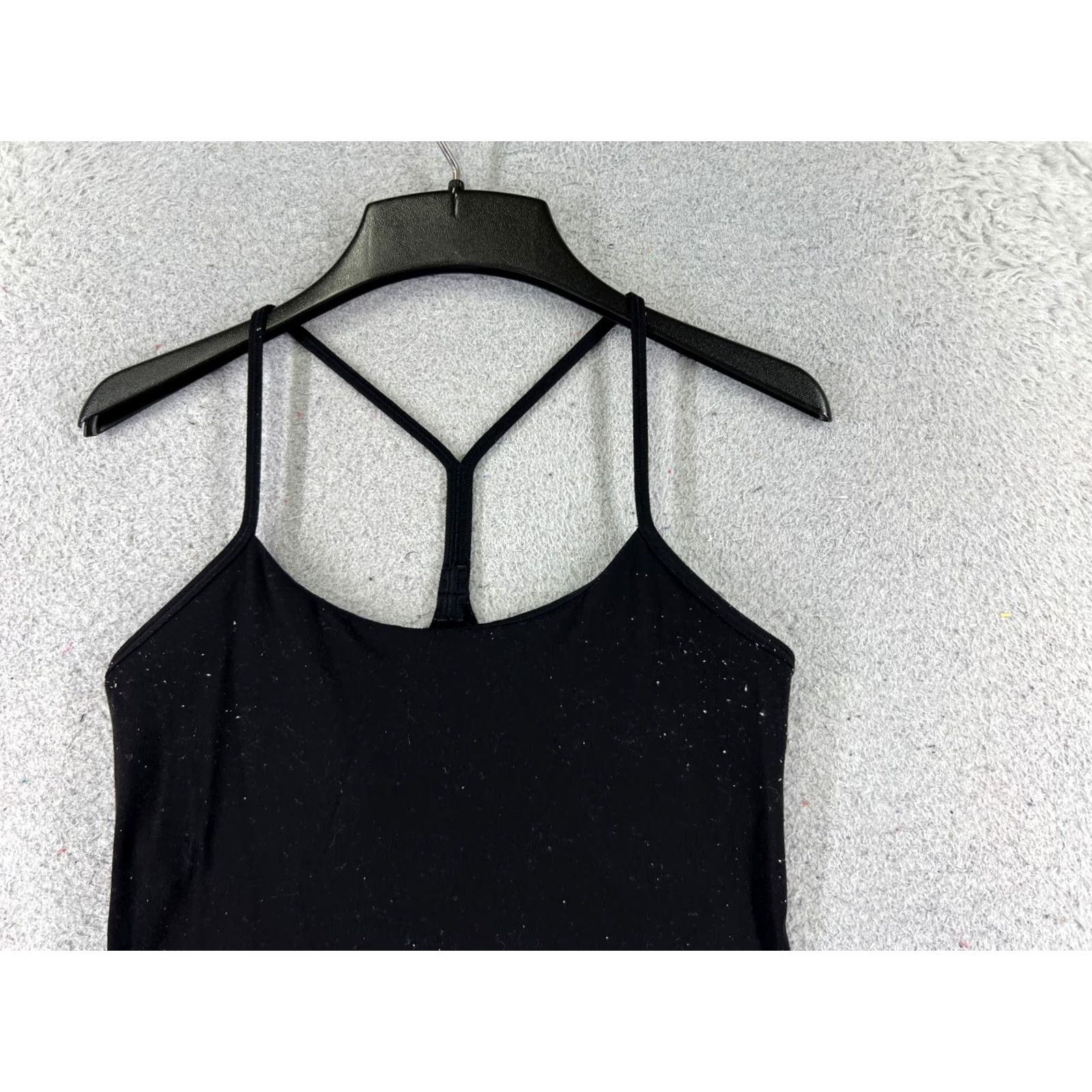 Lululemon Lululemon Shirt Women Tank Black Built-In Bra Light Support W1AHXS 6 Sleeveless Racerback Round Neck Casual Workwear (Adult) Womens Size M / US 6-8 / IT 42-44 - 4 Thumbnail