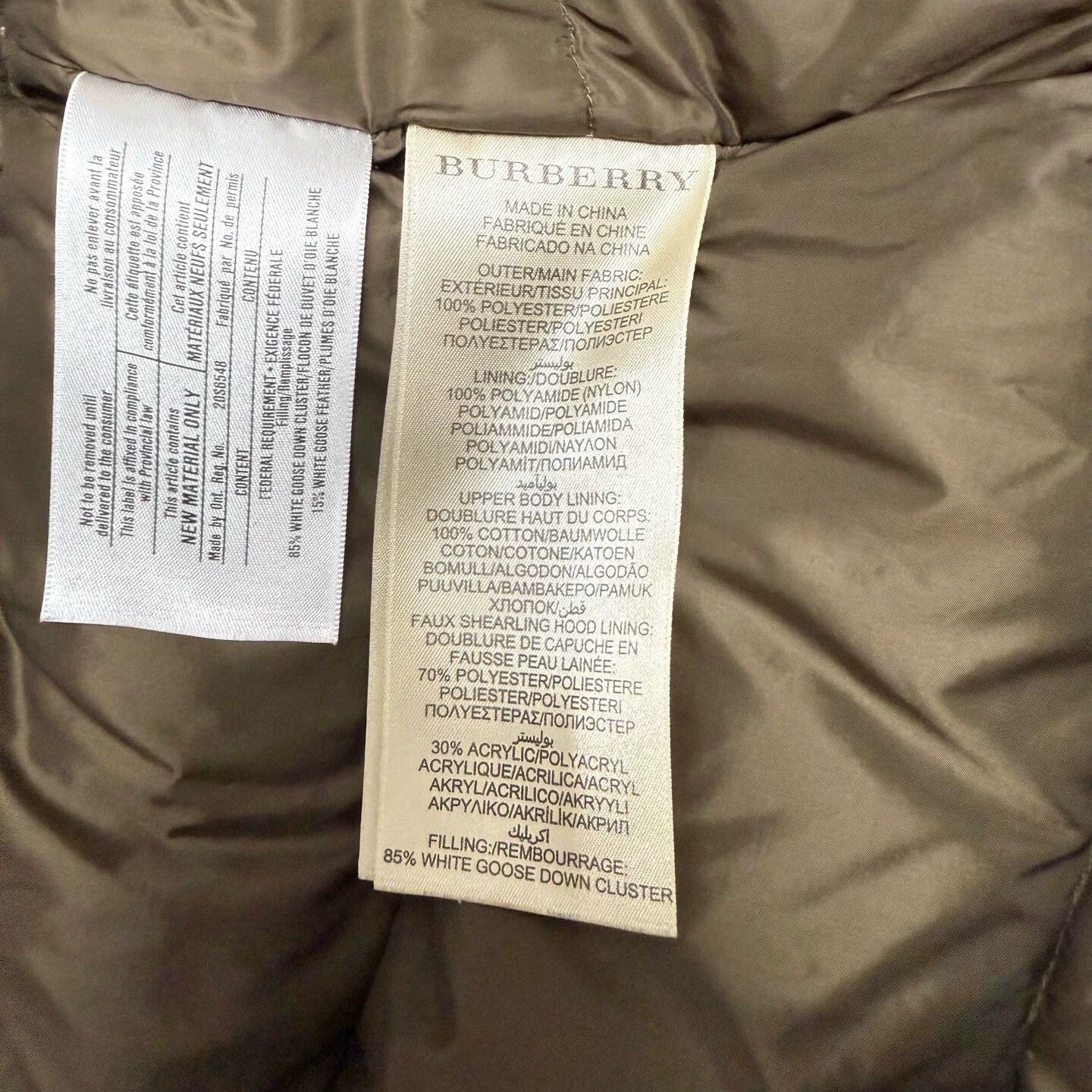 Burberry Burberry Duffle Coat Down Jacket S 95% New Size S / US 4 / IT 40 - 4 Thumbnail